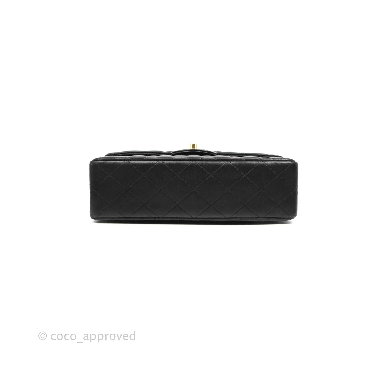 Chanel Classic Small S/M Flap Black Lambskin Gold Hardware