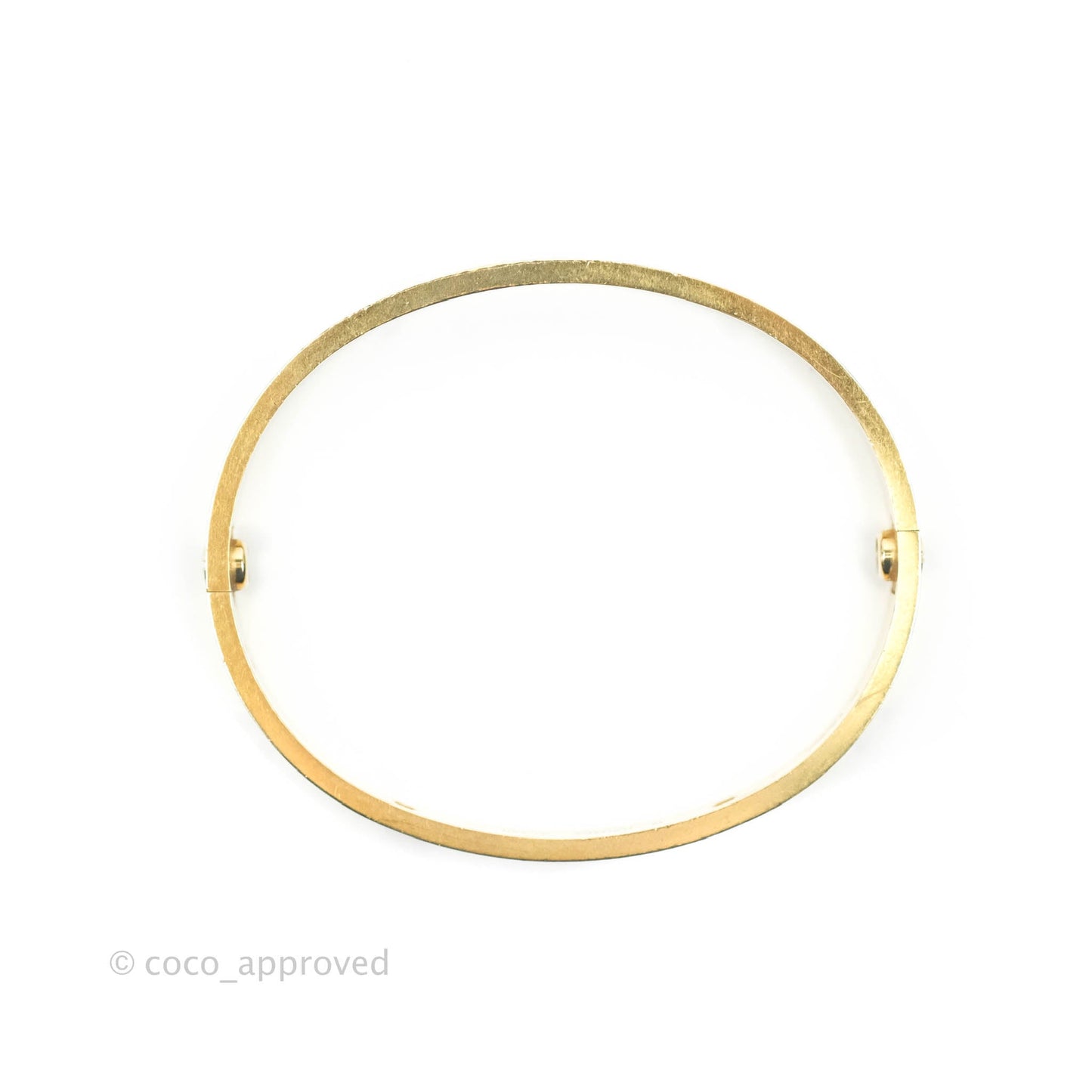 Cartier Love Bracelet 4 Diamond Yellow Gold