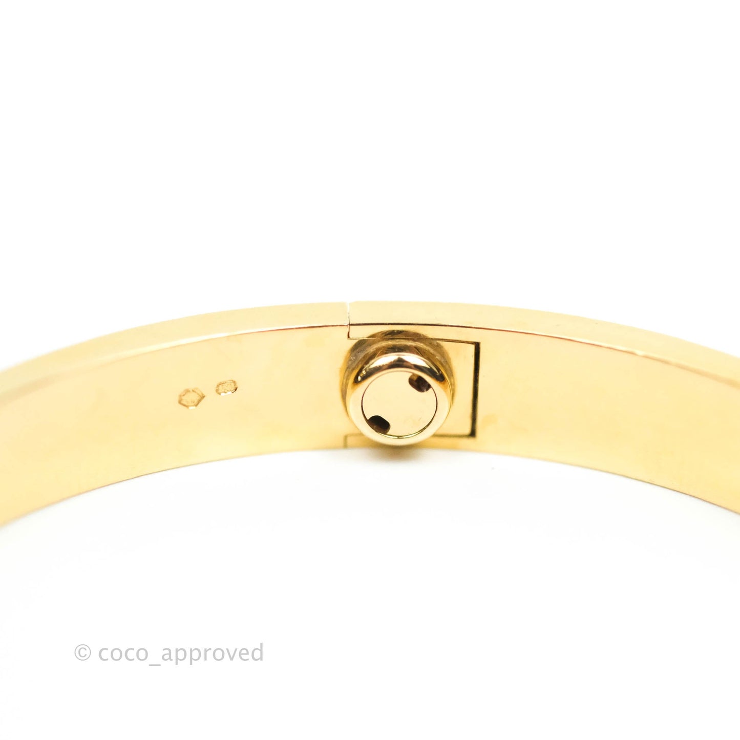 Cartier Love Bracelet 4 Diamond Yellow Gold