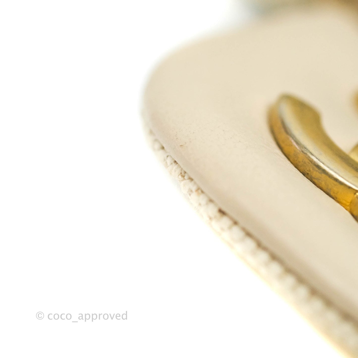 Chanel Mini Rectangular Flap Beige Tweed Chain Braid Aged Gold Hardware 19P