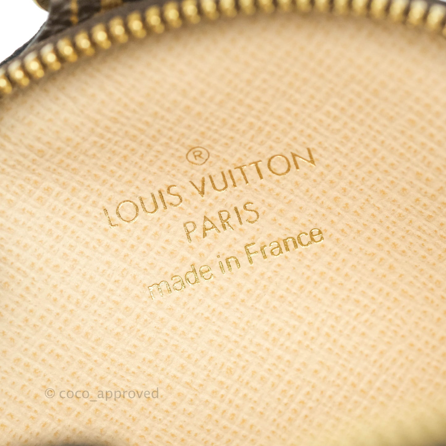 Louis Vuitton Monogram Multi-Pochette Accessories Round Coin Purse
