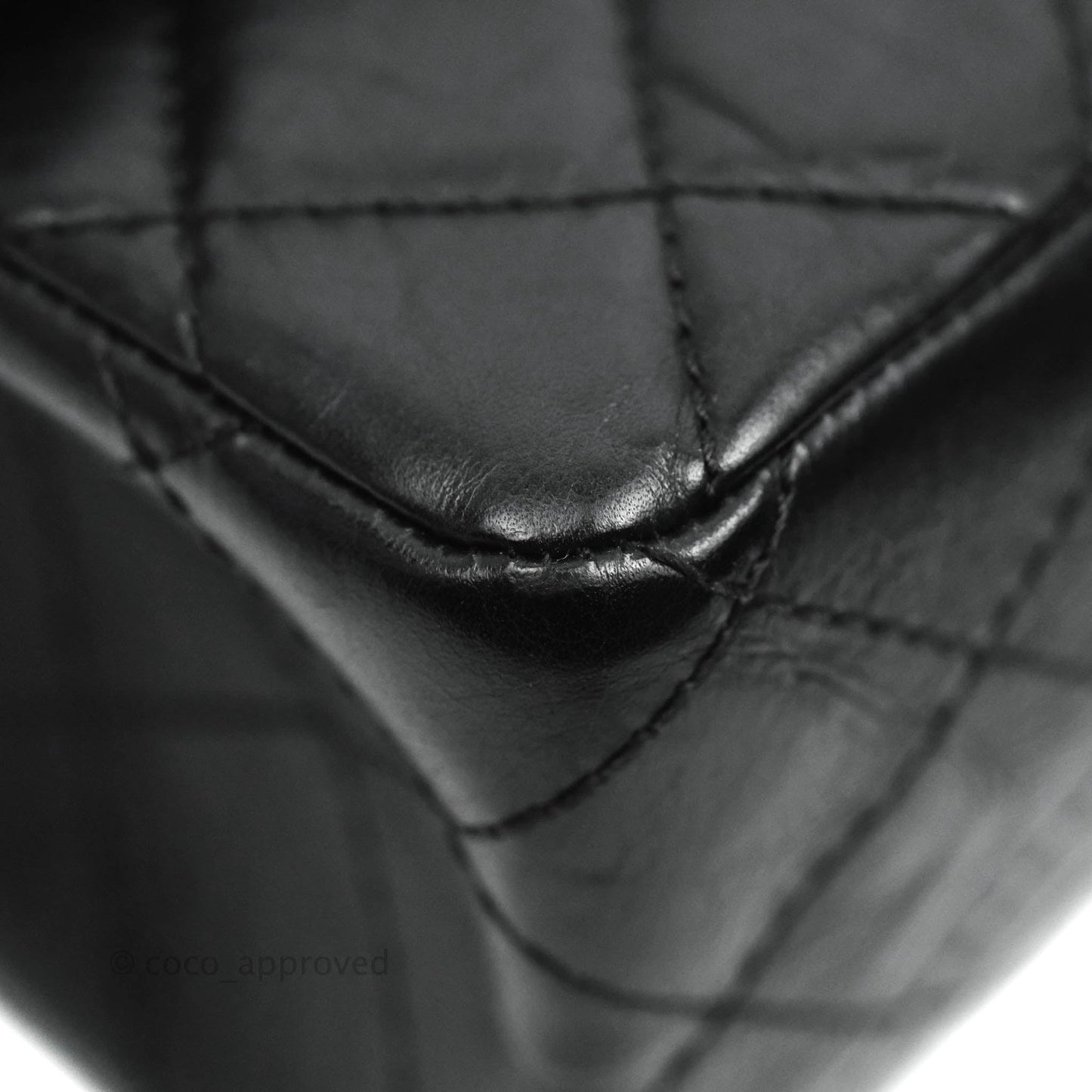 Chanel Reissue 226 Quilted Aged Calfskin Black Aged Gold Hardware