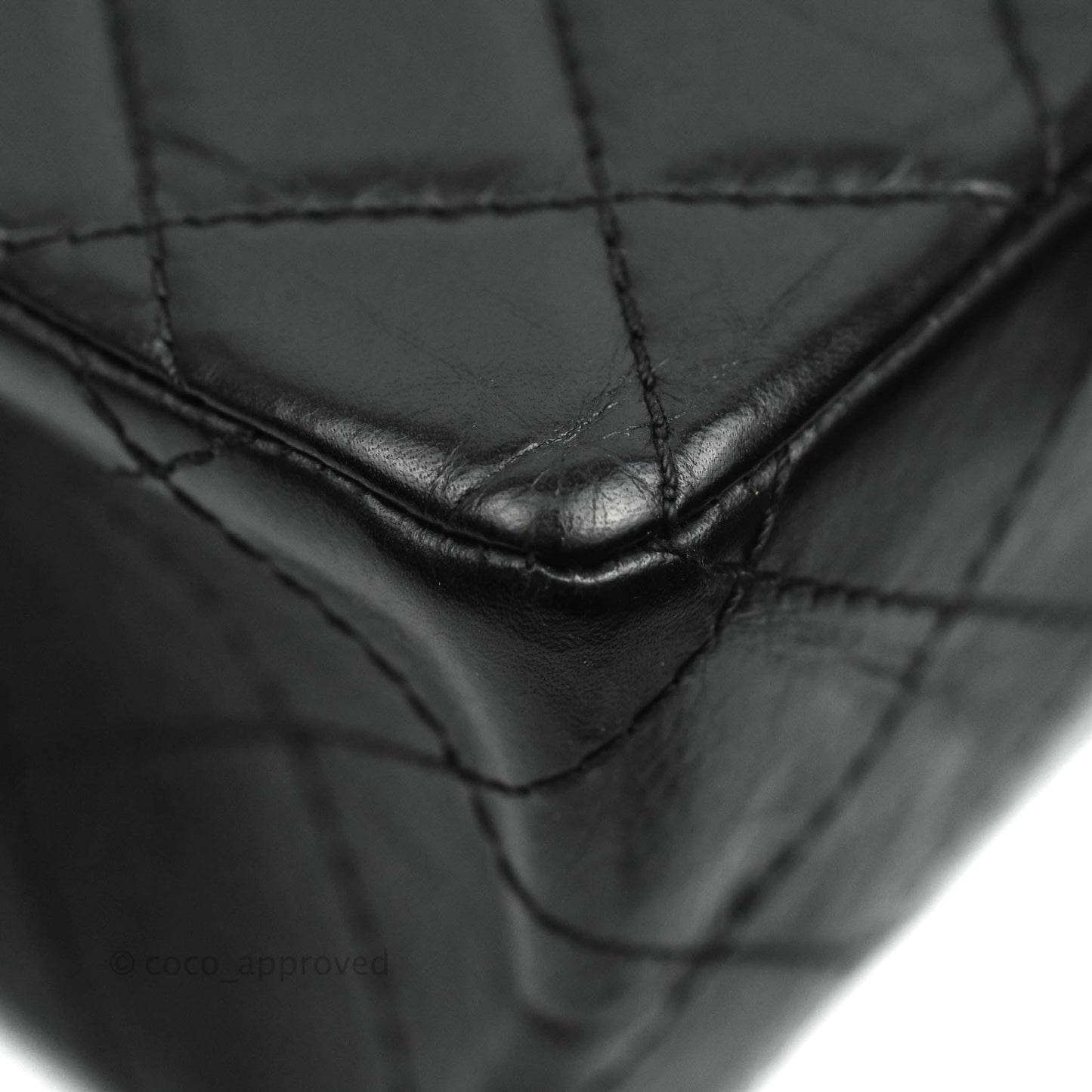 Chanel Reissue 226 Quilted Aged Calfskin Black Aged Gold Hardware