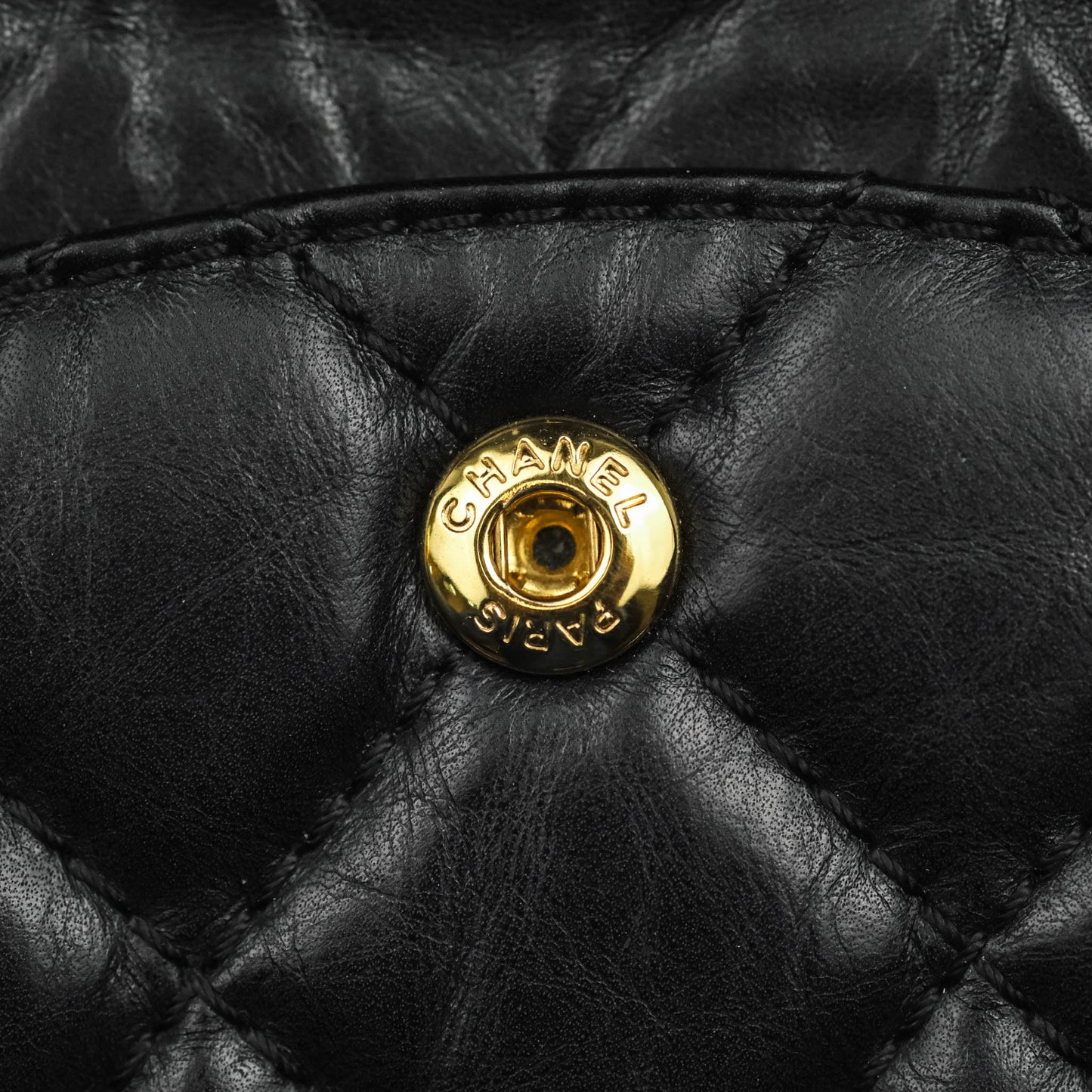 Chanel Reissue 226 Quilted Aged Calfskin Black Aged Gold Hardware