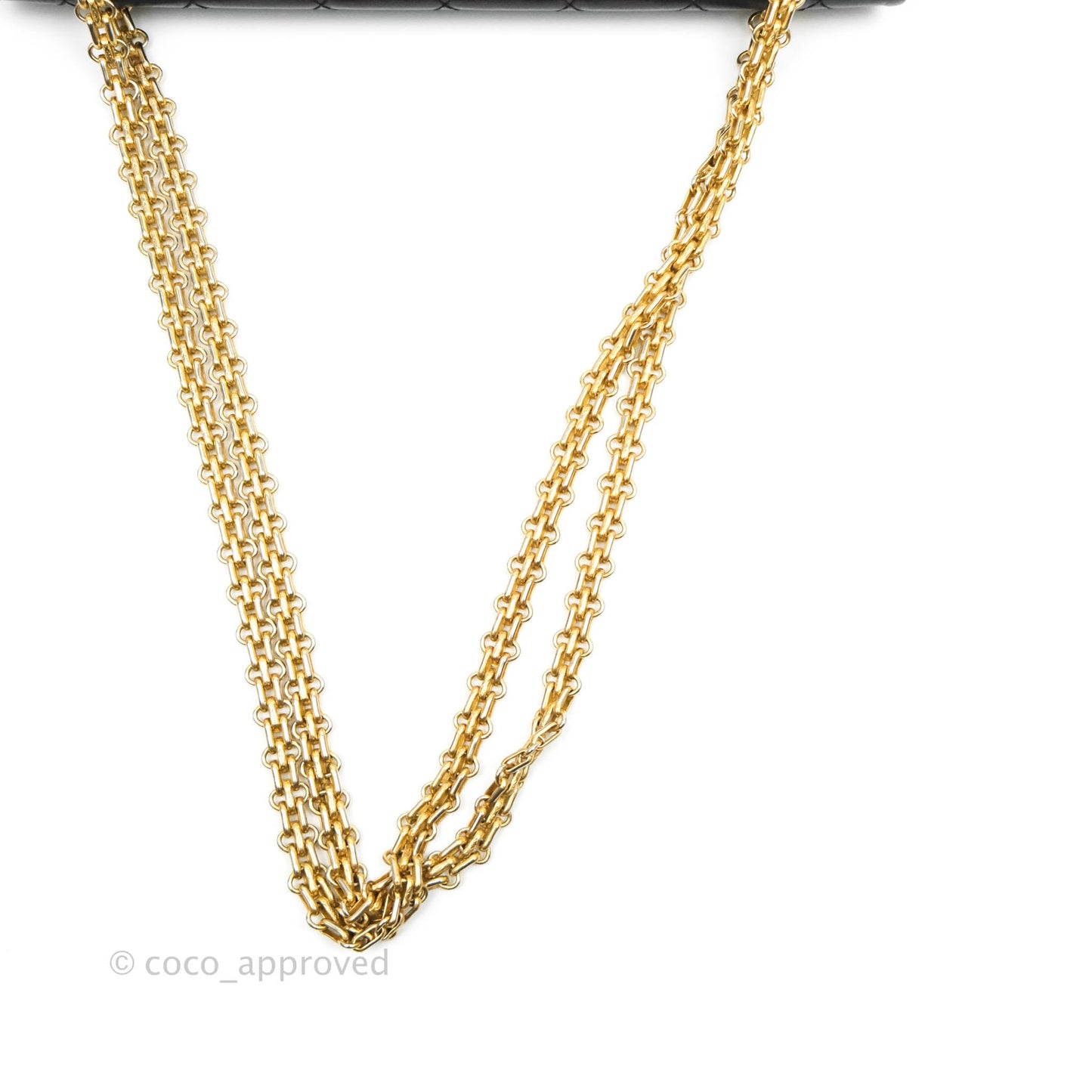 Chanel Reissue 226 Quilted Aged Calfskin Black Aged Gold Hardware