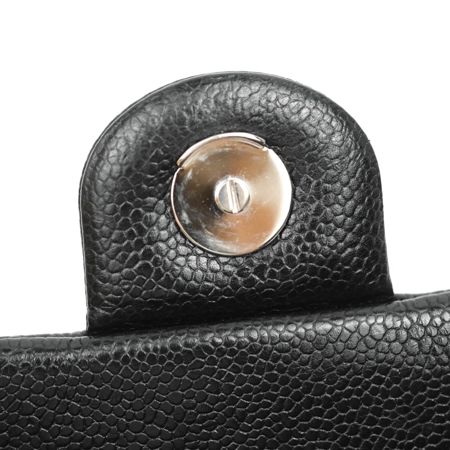 Chanel Quilted Mini Square Flap Bag So Black Caviar Incognito