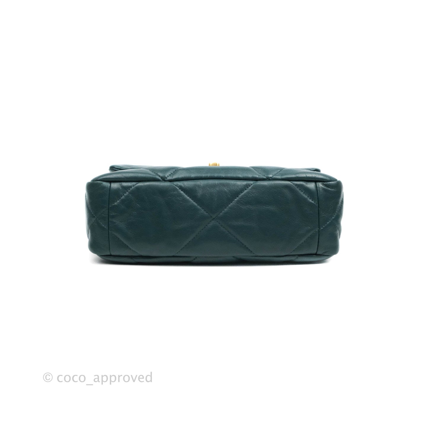 Chanel 19 Small Green Mixed Hardware