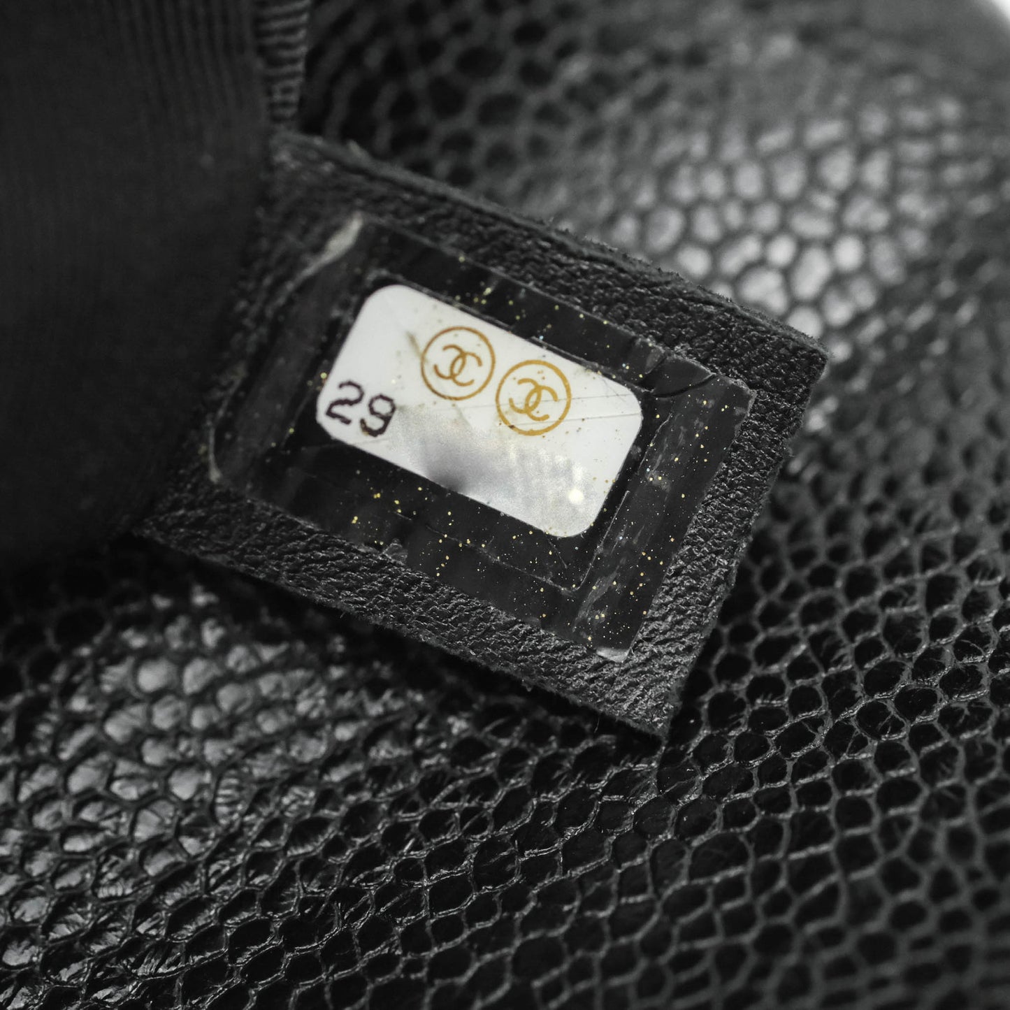 Chanel Quilted Mini Square Flap Bag So Black Caviar Incognito
