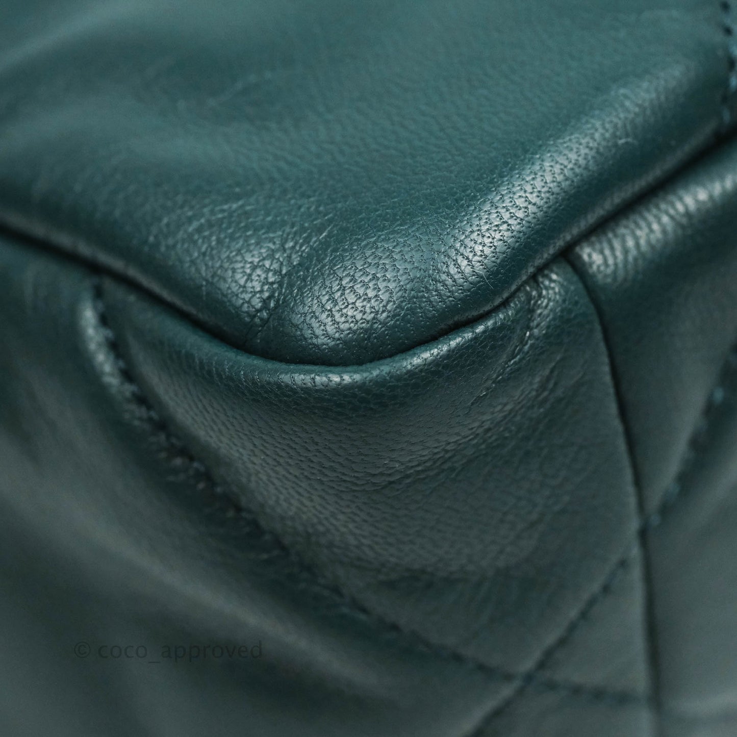 Chanel 19 Small Green Mixed Hardware