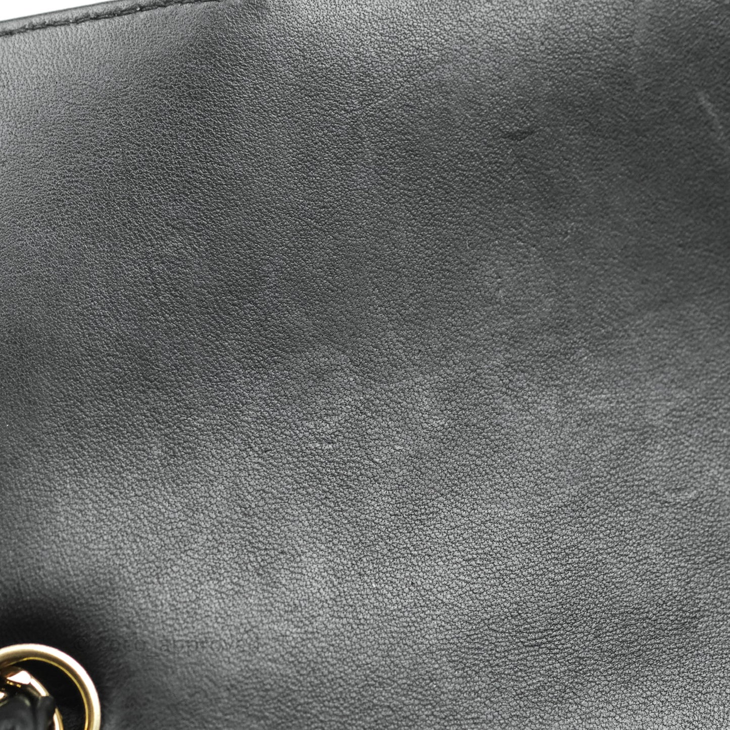 Chanel Chevron Mini Rectangular Flap Black Lambskin Gold Hardware