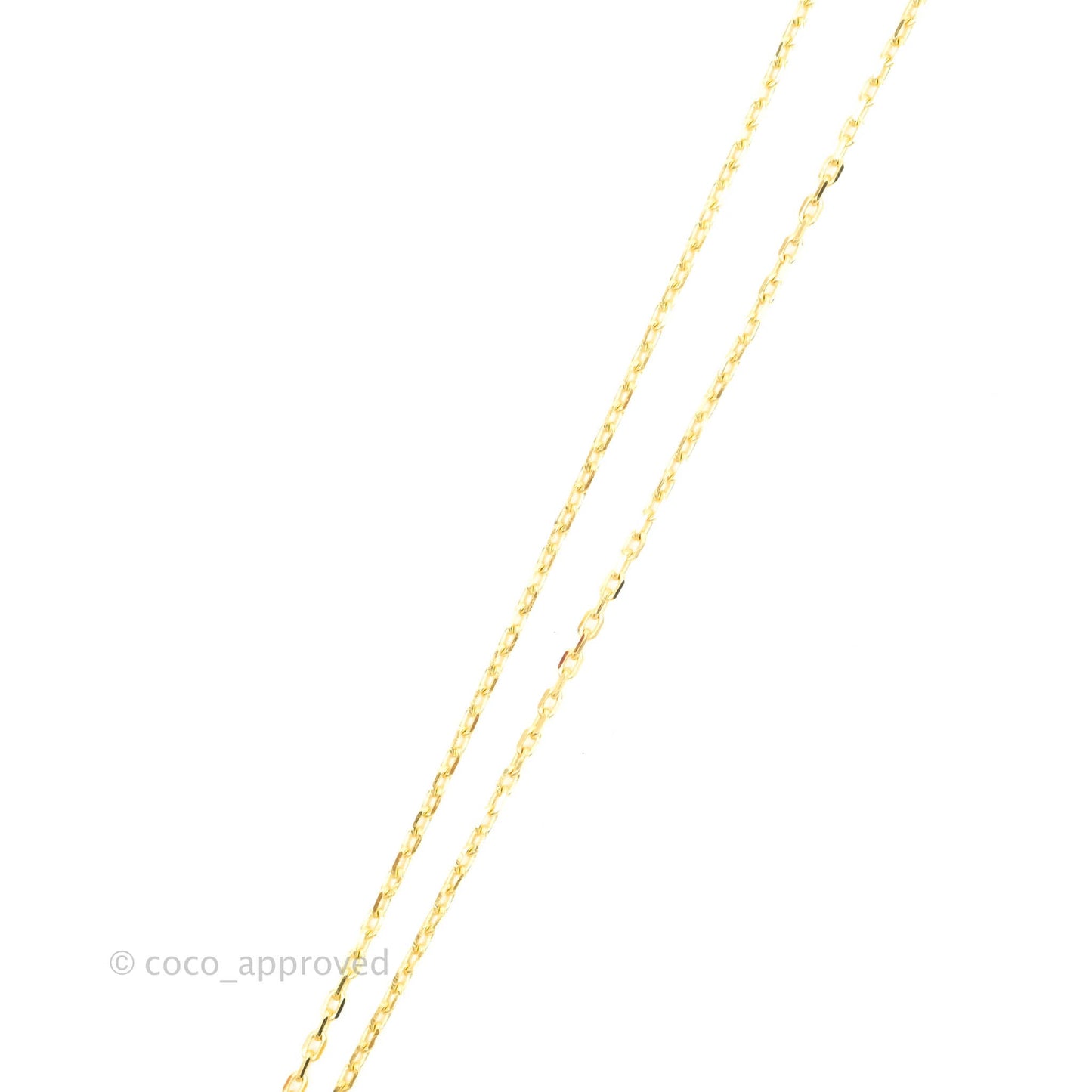 Hermès Small As De Coeur Pendant Red Swift Gold Hardware