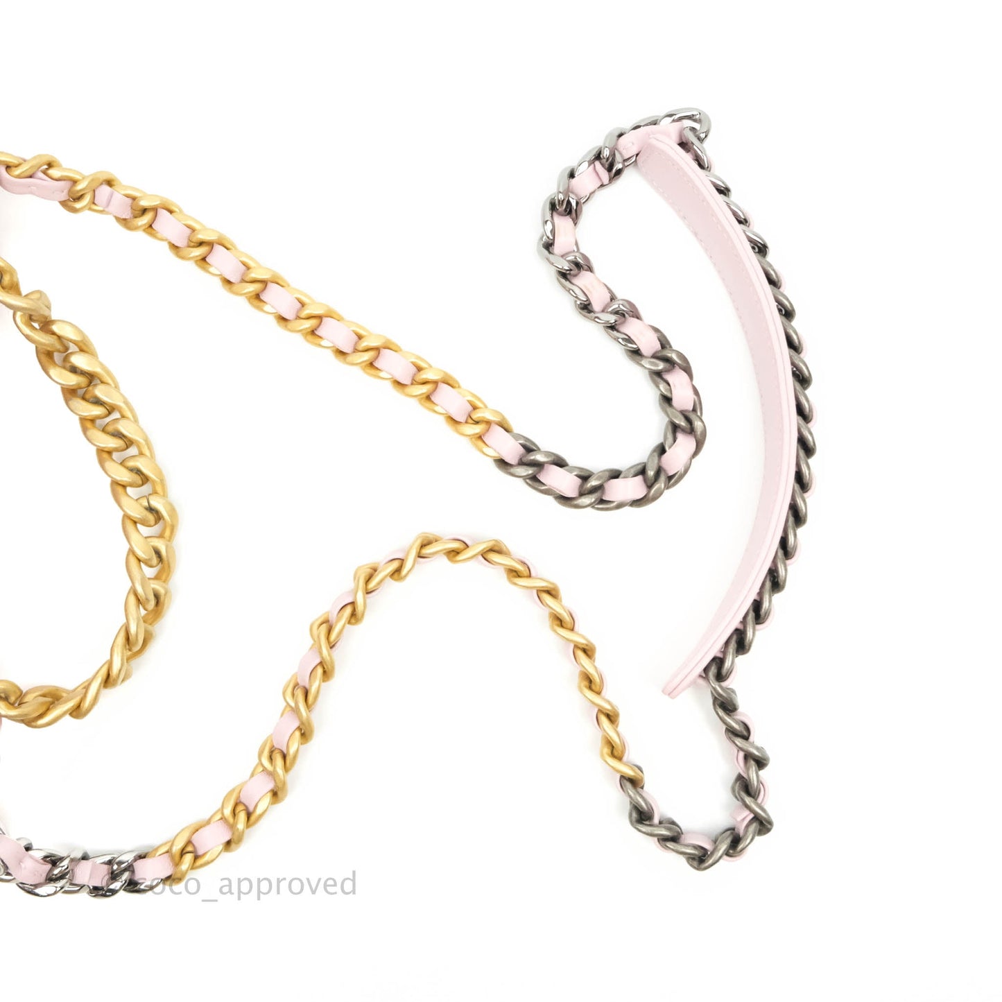 Chanel 19 Small Pink Lambskin Mixed Hardware