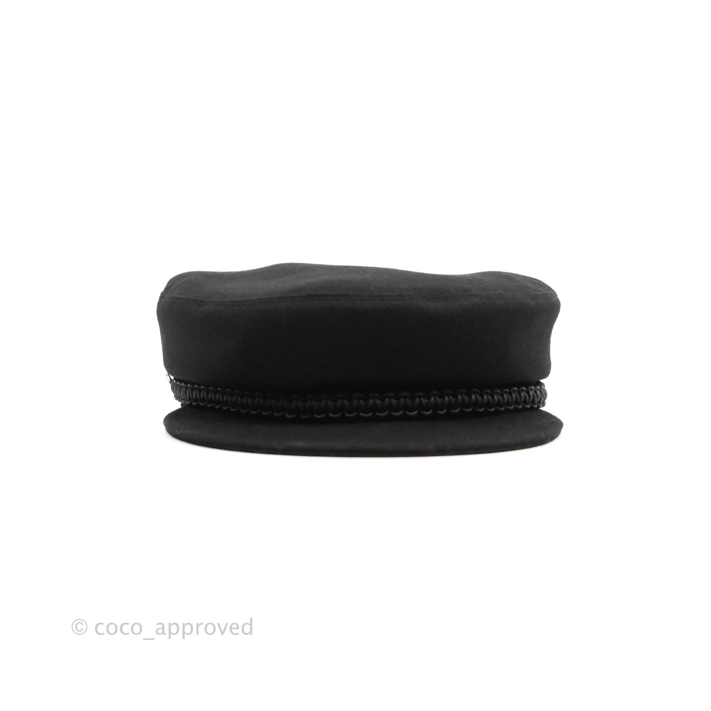 Hermès Women's Black Cashmere Deauville Cap