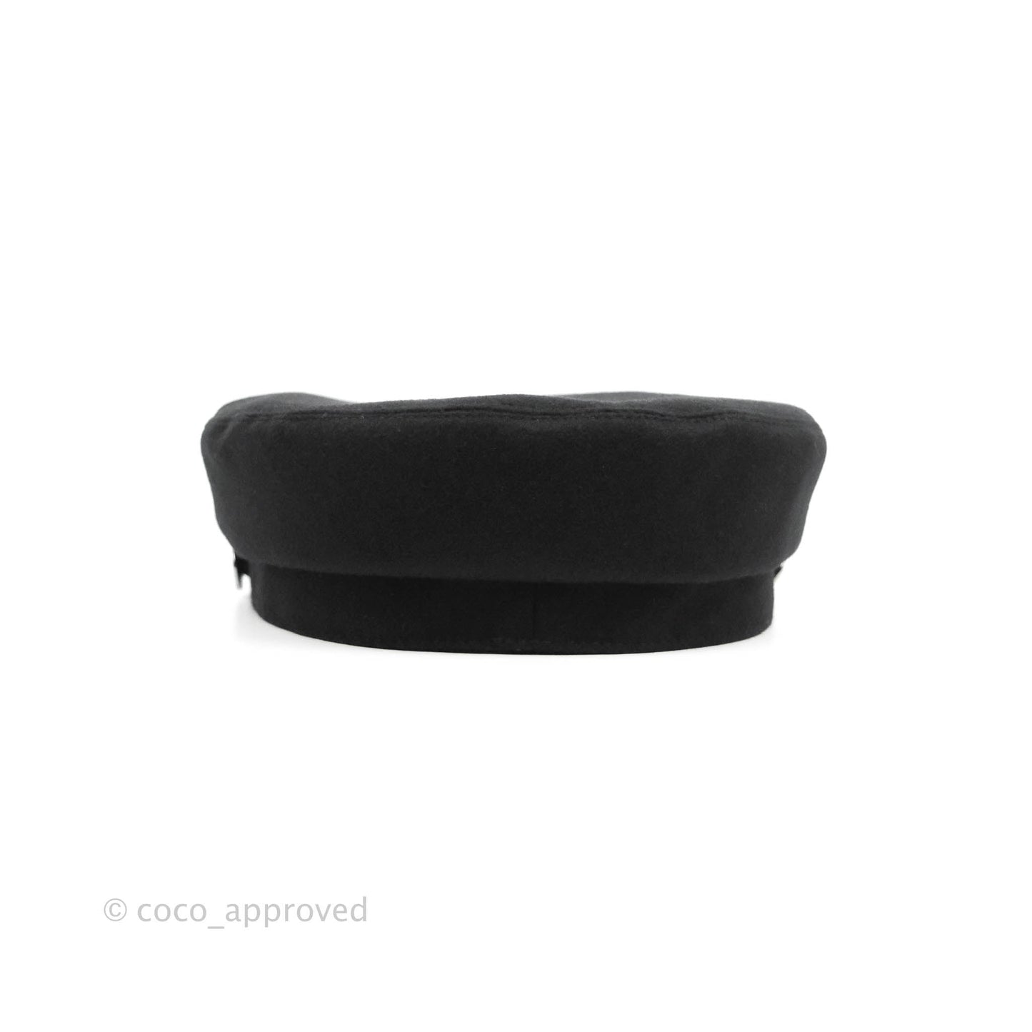 Hermès Women's Black Cashmere Deauville Cap