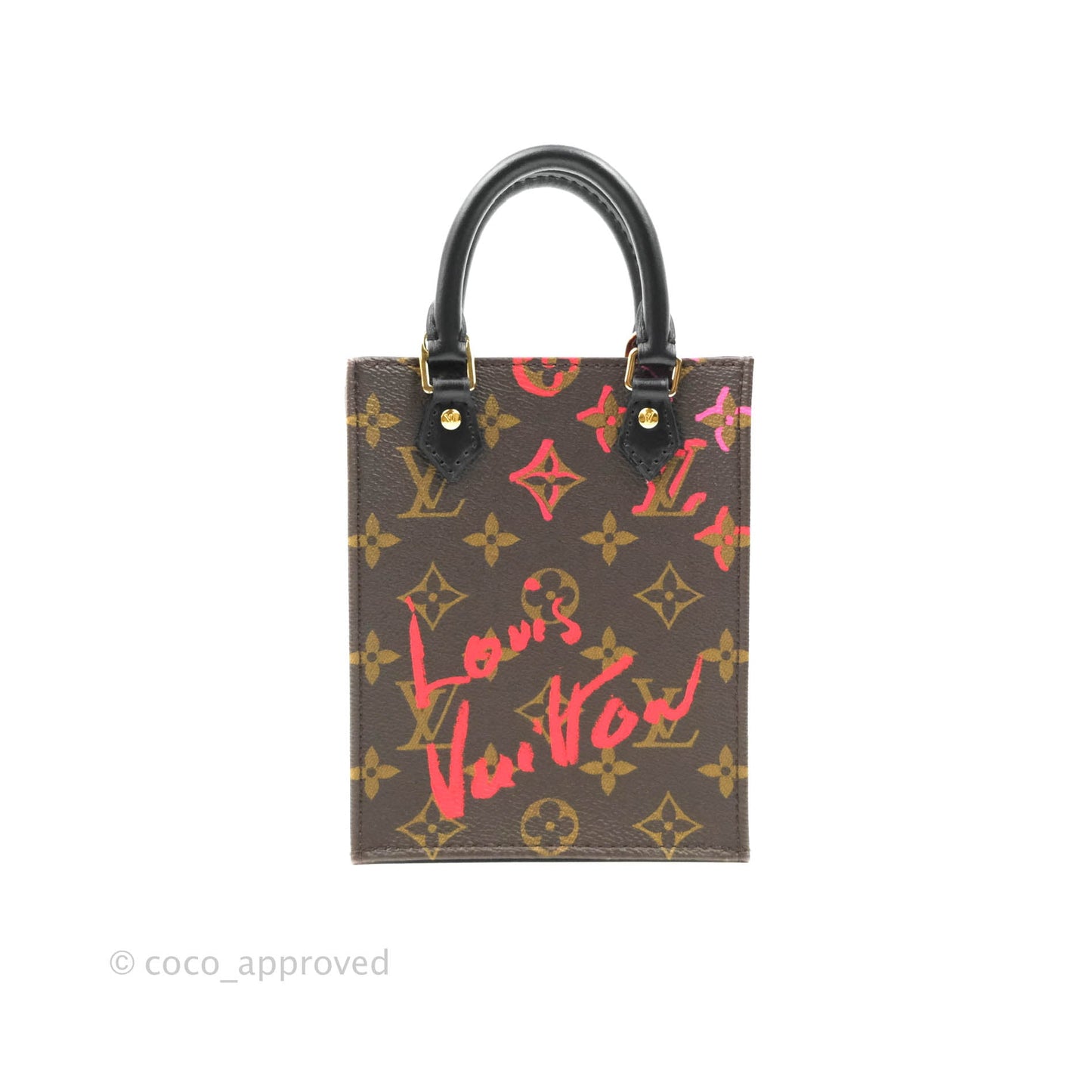 Louis Vuitton Fall In Love Monogram Canvas Petit Sac Plat Bag - Limited Edition