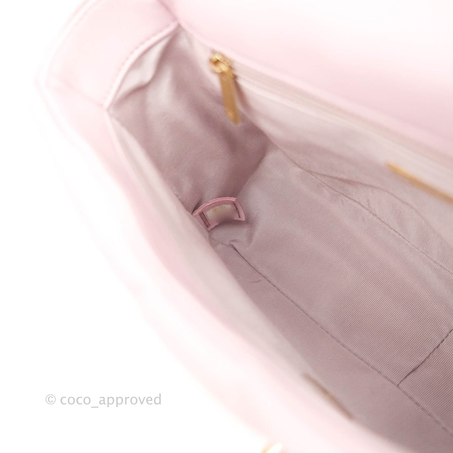 Chanel 19 Small Pink Lambskin Mixed Hardware