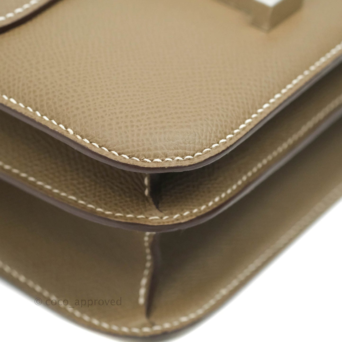 Hermès Constance III 24 Etoupe Epsom Palladium Hardware