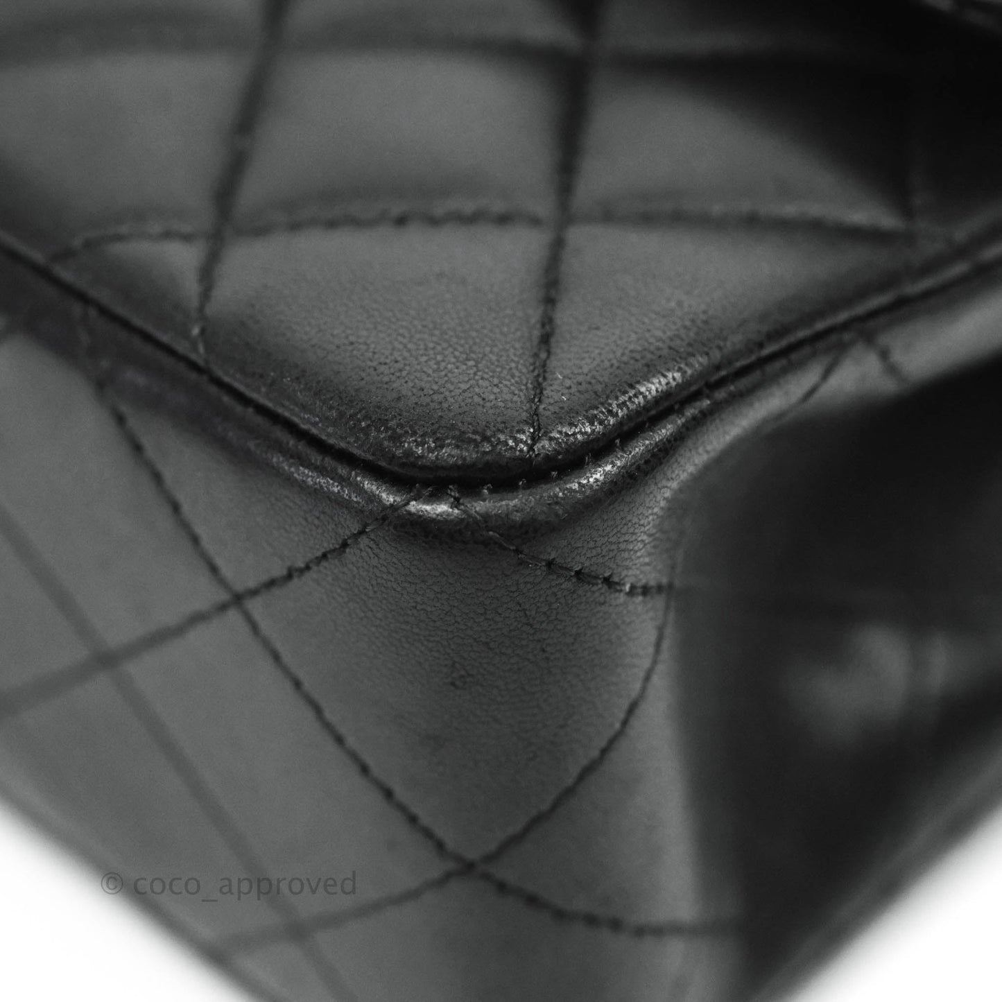 Chanel Classic Small S/M Flap Black Lambskin Gold Hardware