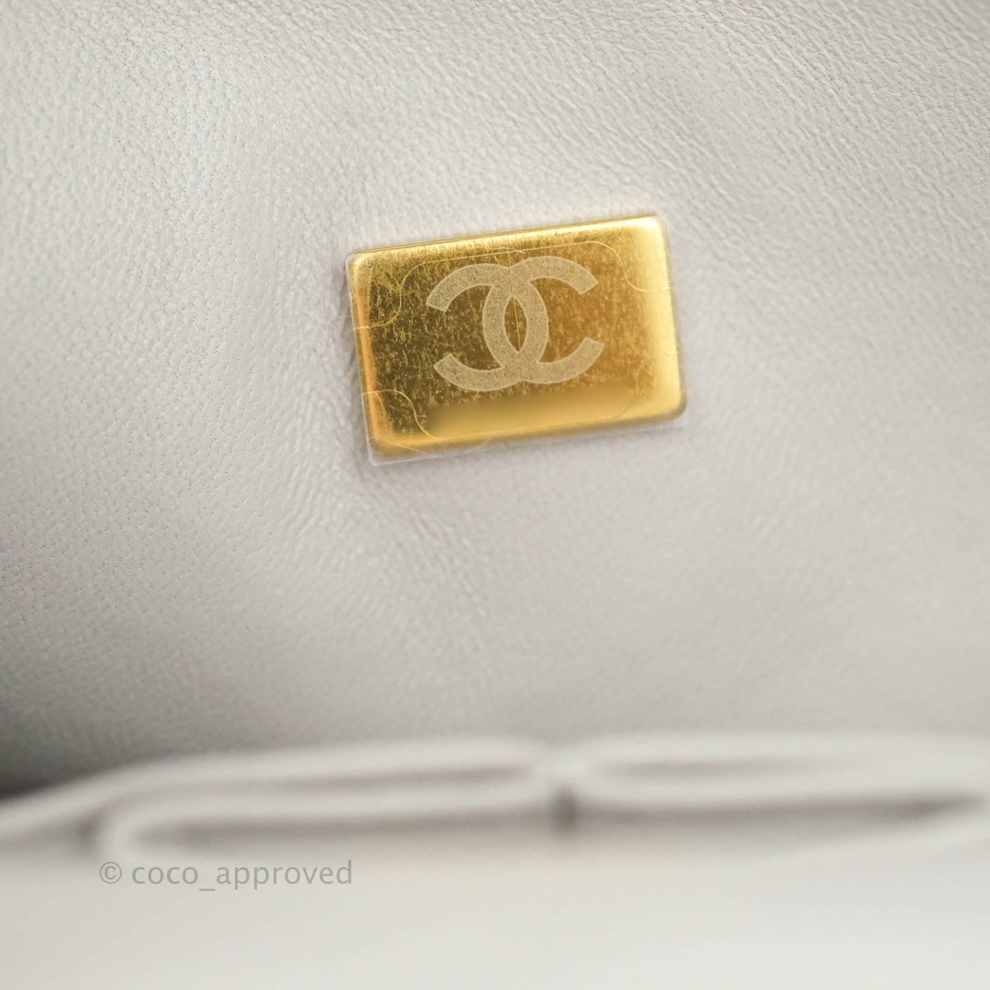 Chanel Classic M/L Medium Double Flap Grey Caviar Gold Hardware