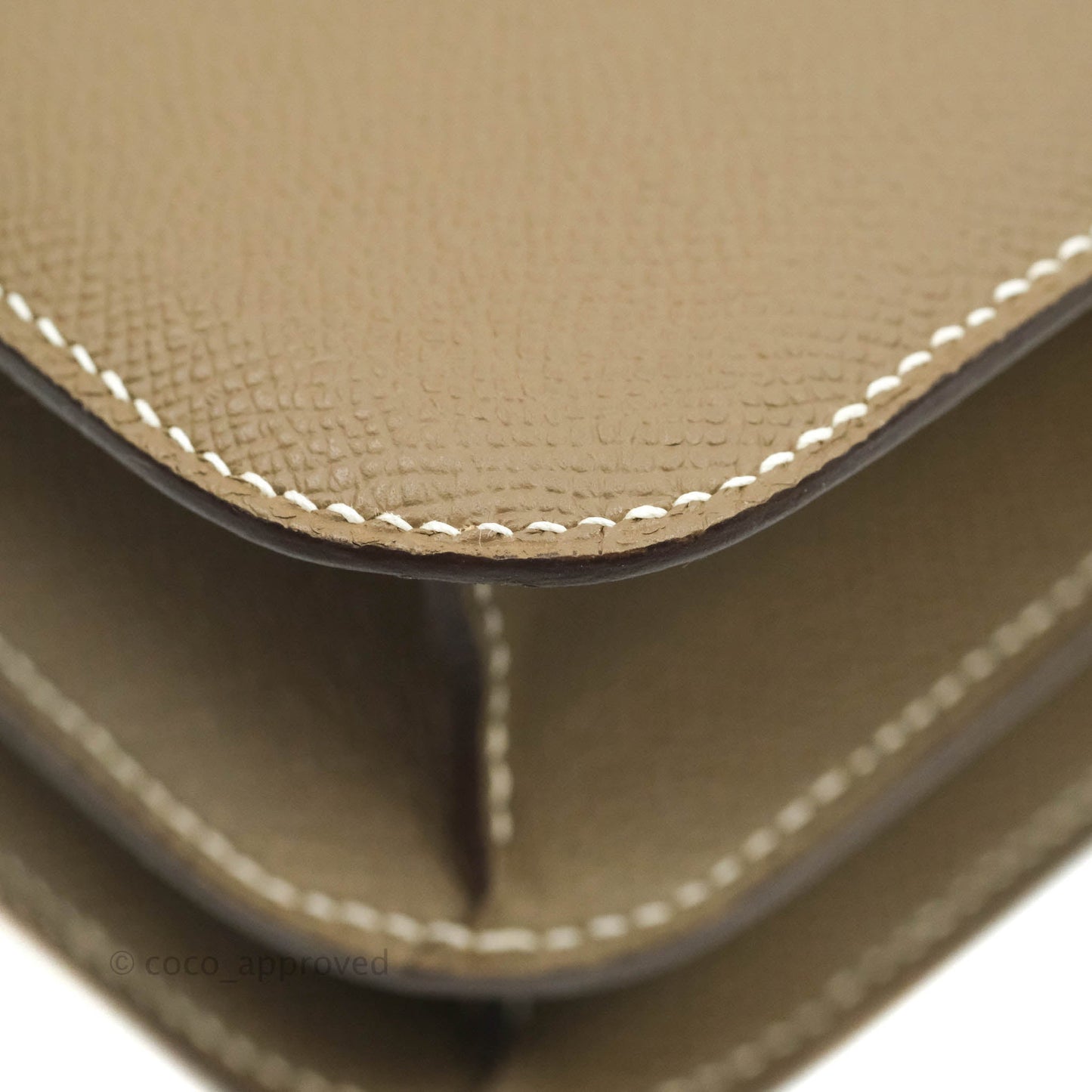 Hermès Constance III 24 Etoupe Epsom Palladium Hardware