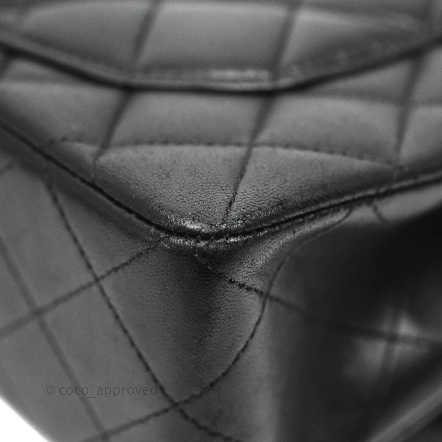 Chanel Classic Small S/M Flap Black Lambskin Gold Hardware