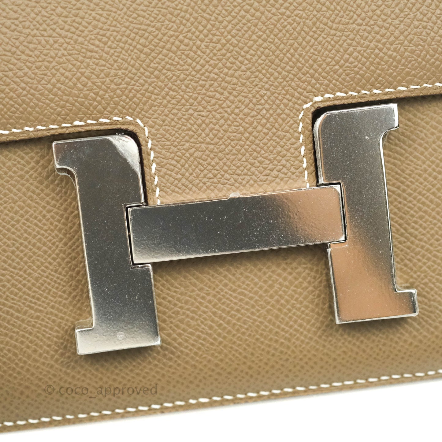 Hermès Constance III 24 Etoupe Epsom Palladium Hardware