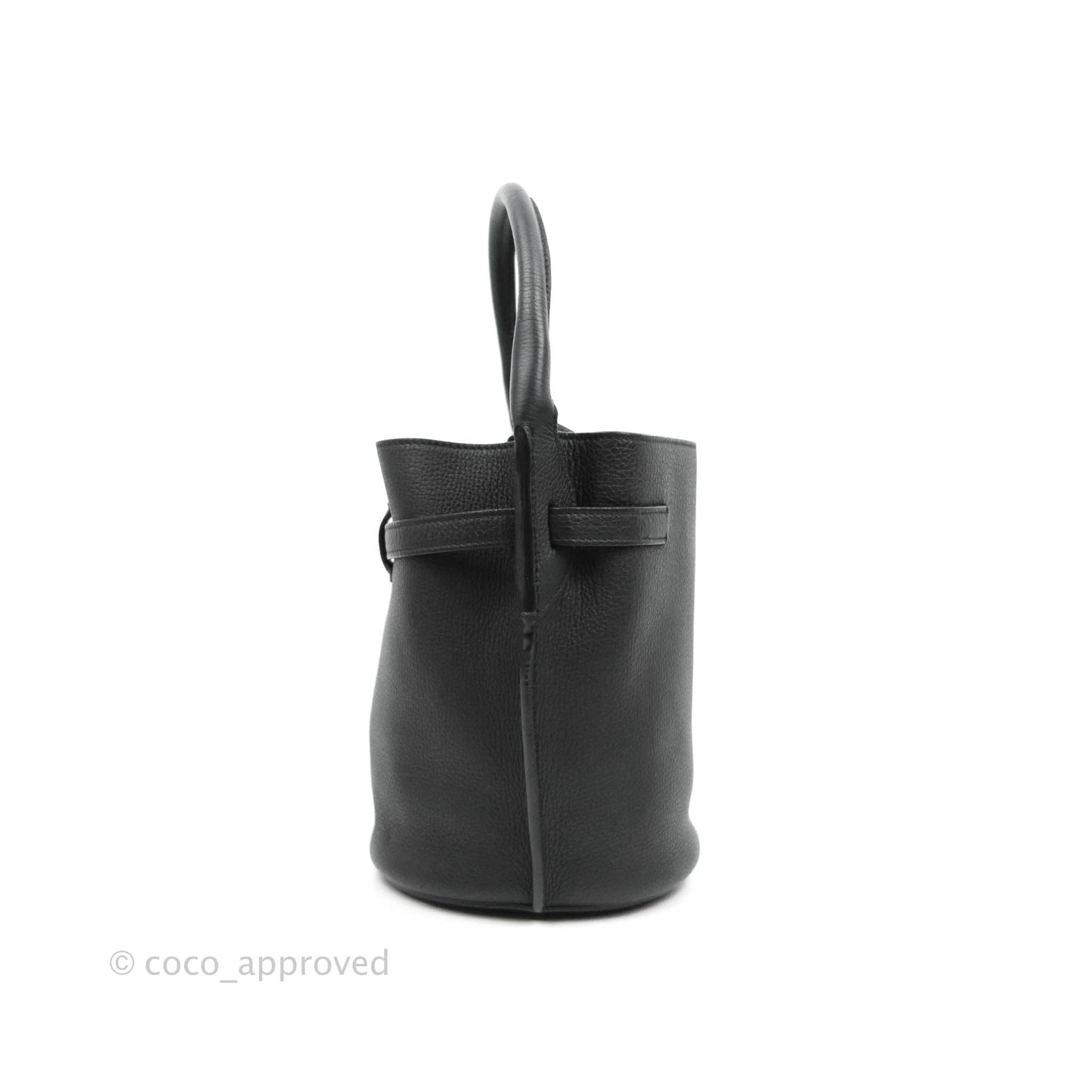 Celine Big Bag Nano Bucket Black Grained Calfskin