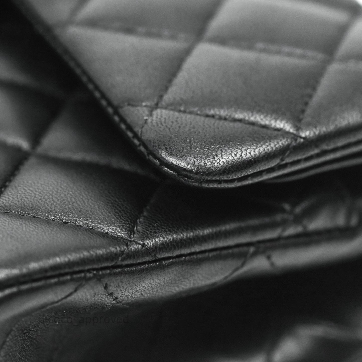 Chanel Classic Small S/M Flap Black Lambskin Gold Hardware