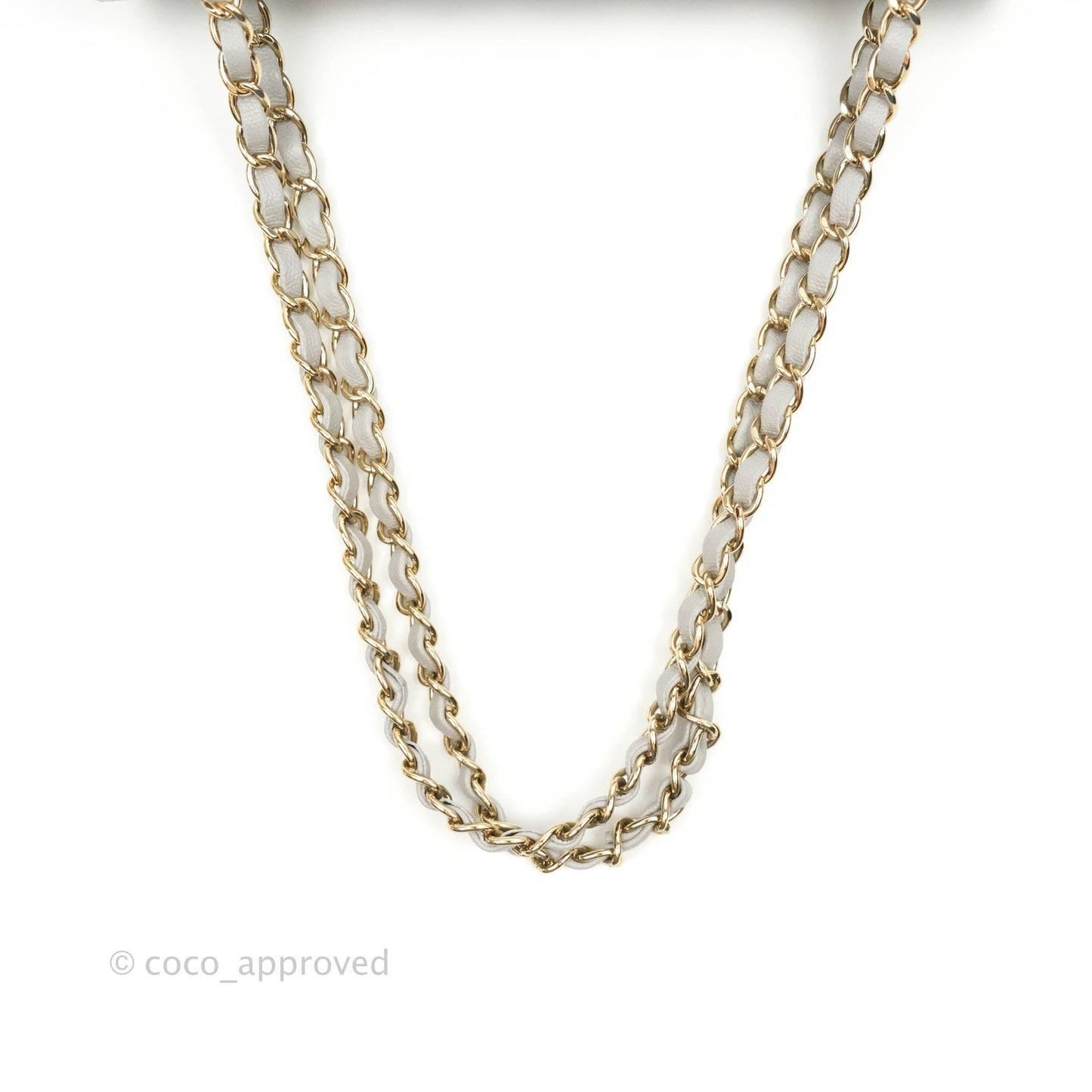 Chanel Classic M/L Medium Double Flap Grey Caviar Gold Hardware