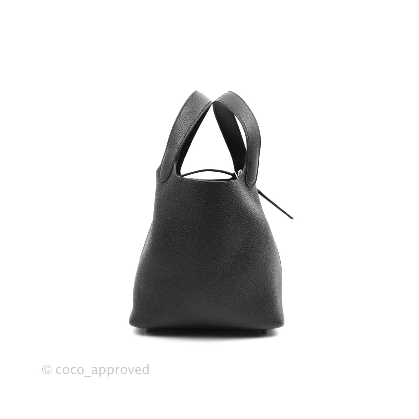 Hermès Taurillon Clemence Picotin Lock 18 PM Black Palladium Hardware