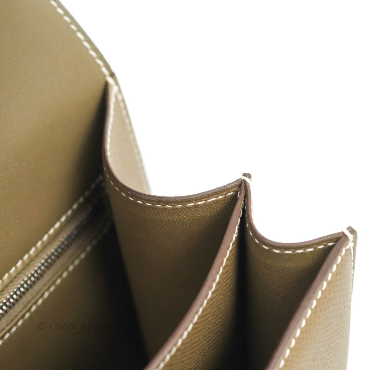 Hermès Constance III 24 Etoupe Epsom Palladium Hardware