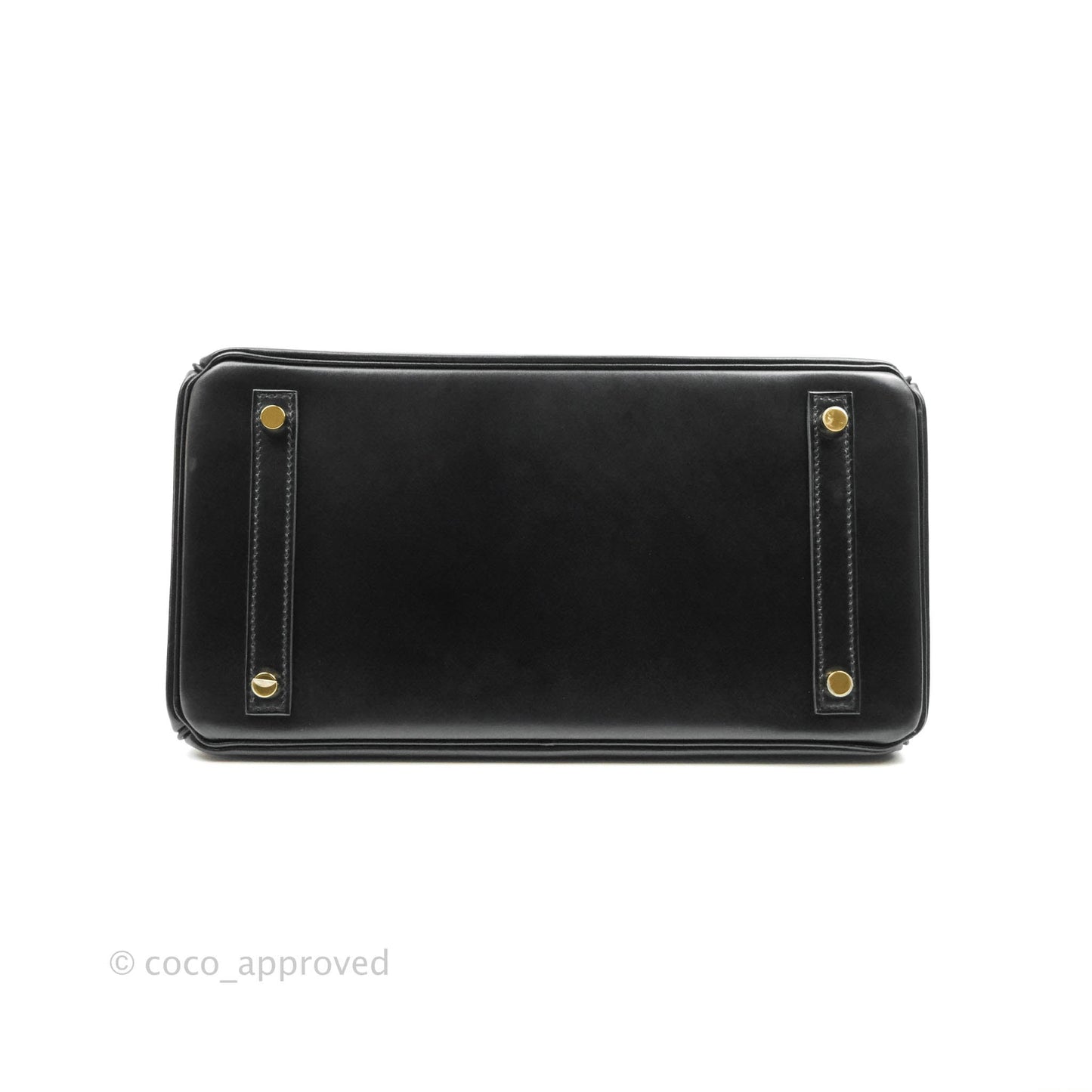 Hermès Birkin 30 Black Box Calfskin Gold Hardware