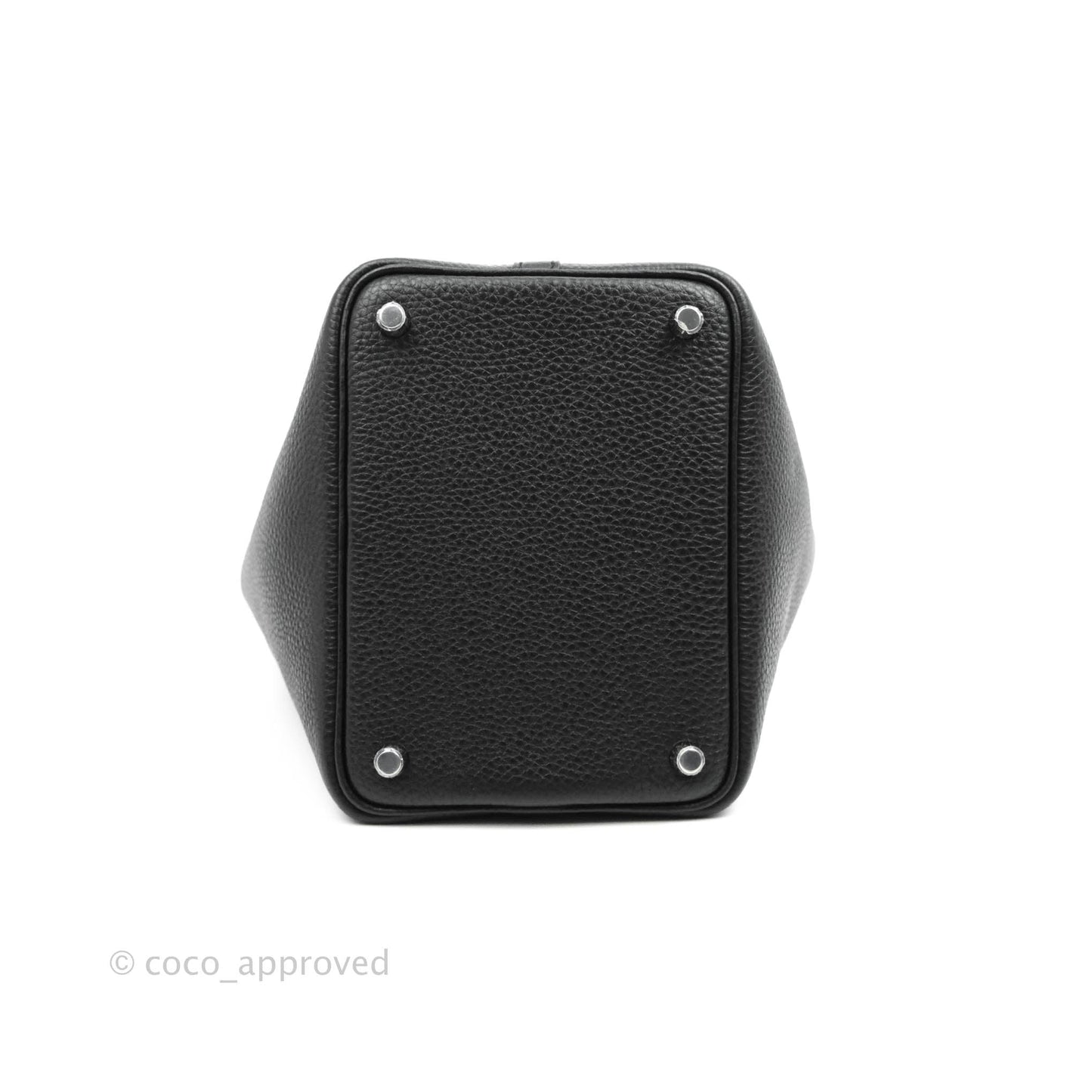 Hermès Taurillon Clemence Picotin Lock 18 PM Black Palladium Hardware