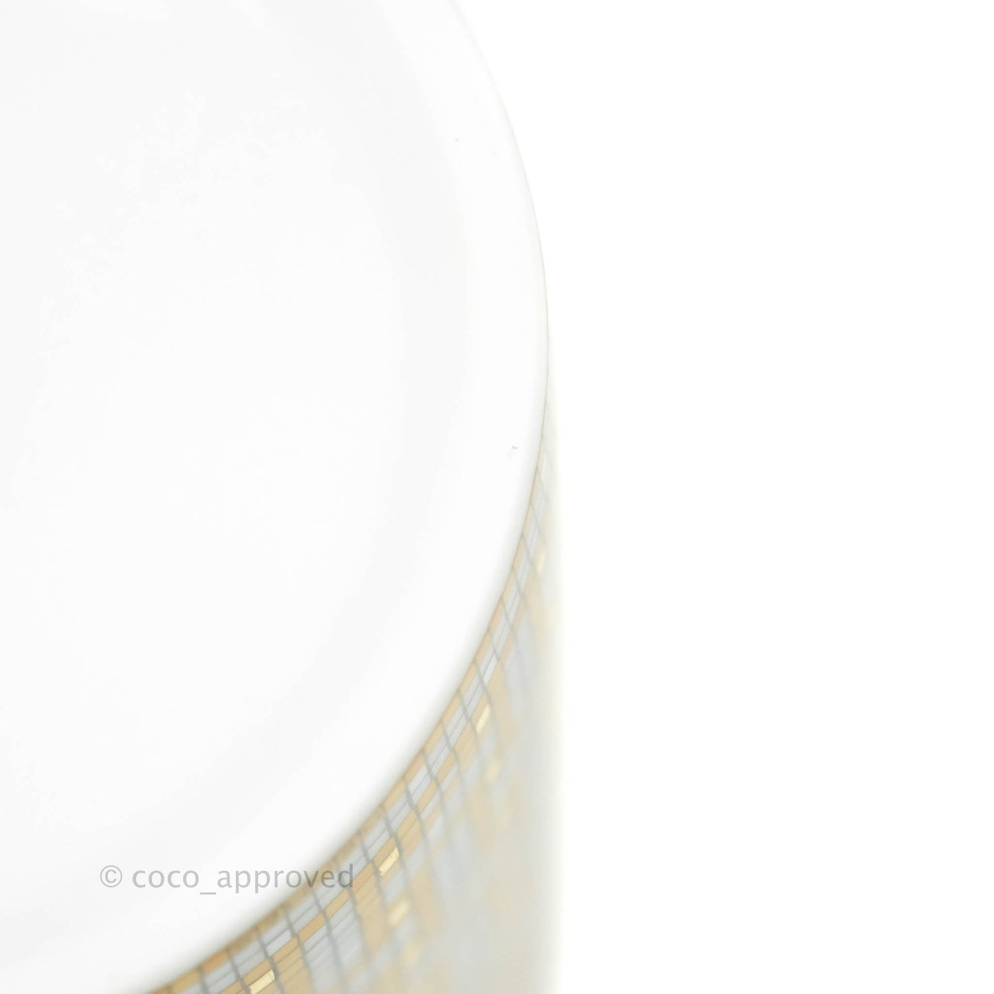 Hermès Mosaique Au 24 Gold Mug