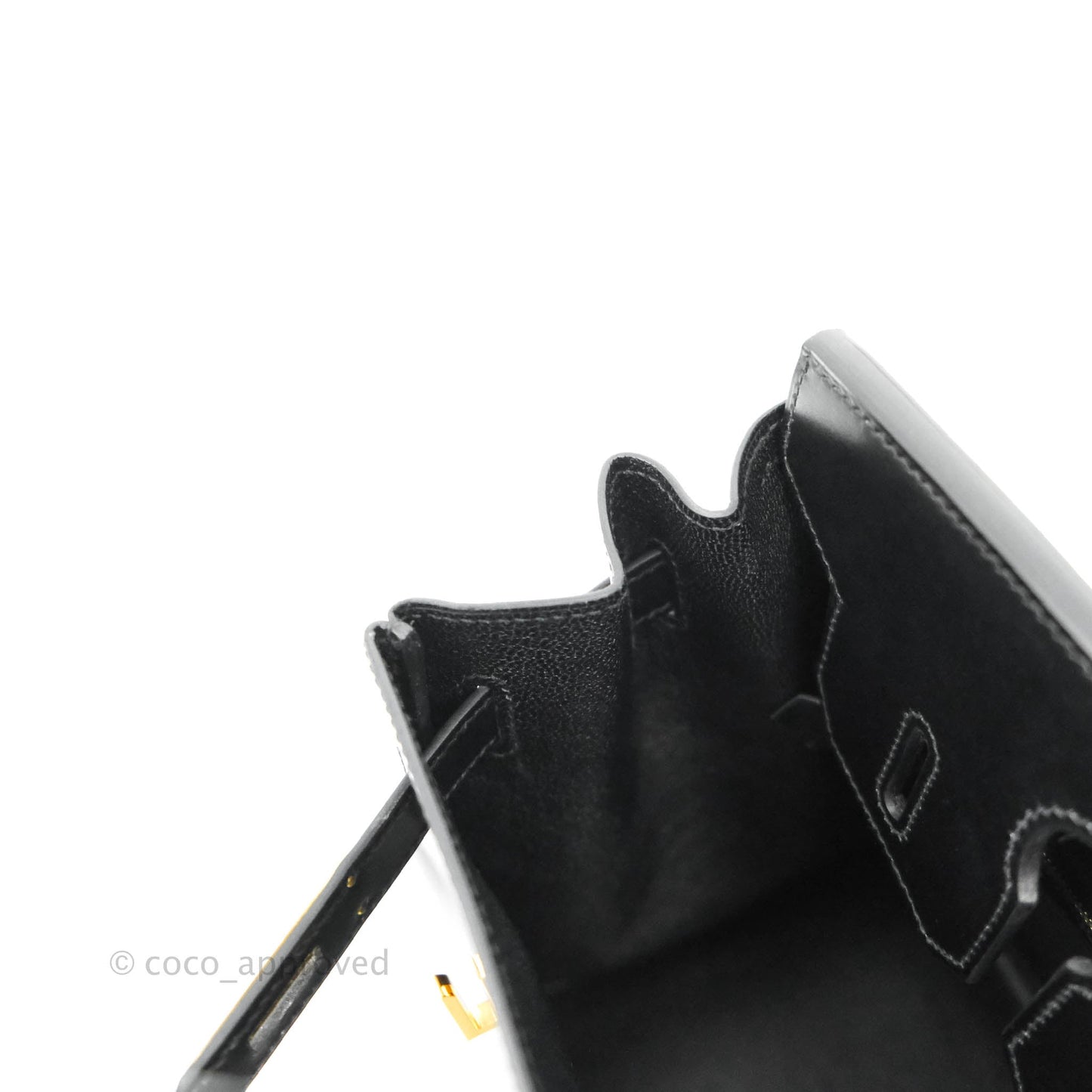 Hermès Birkin 30 Black Box Calfskin Gold Hardware
