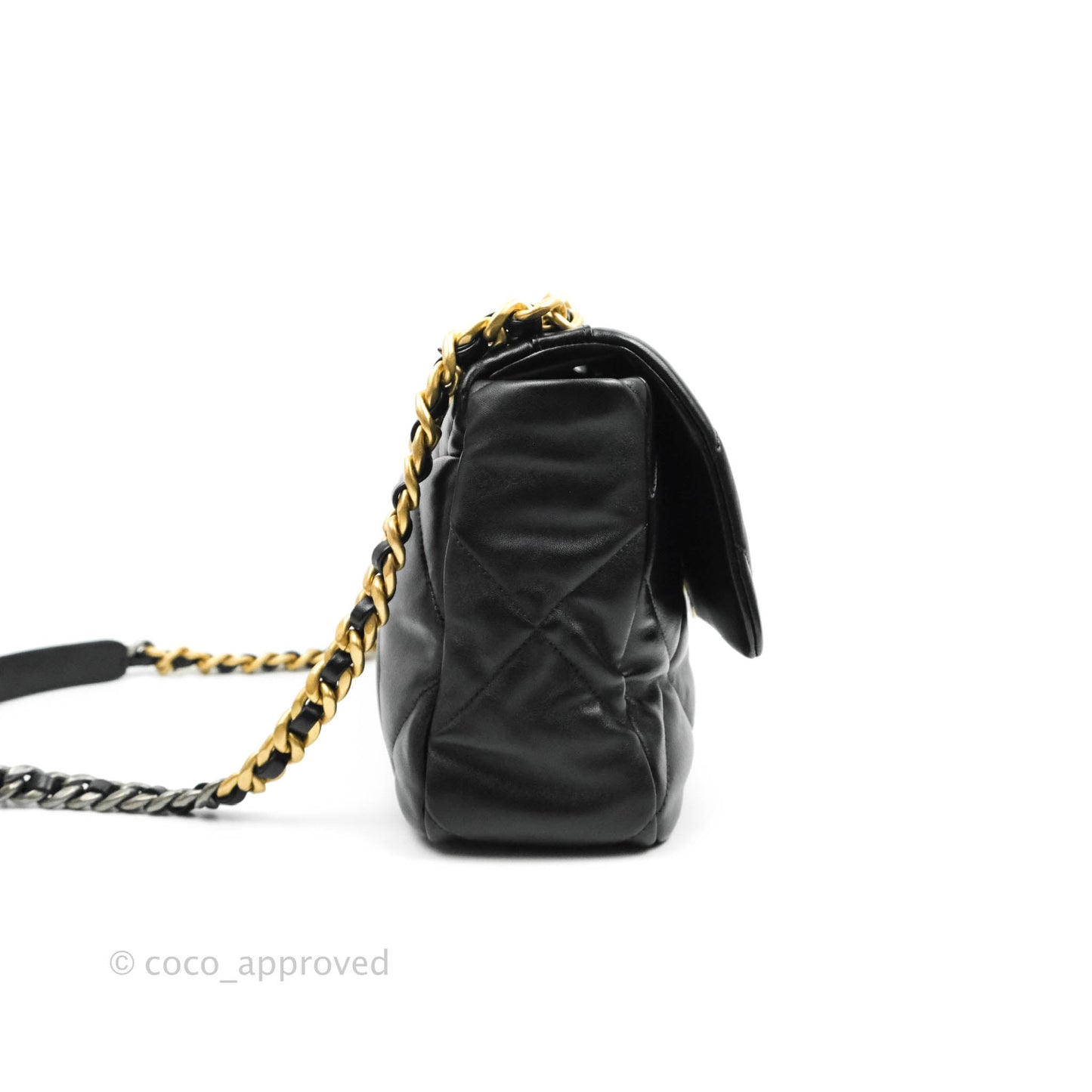 Chanel 19 Medium Black Mixed Hardware