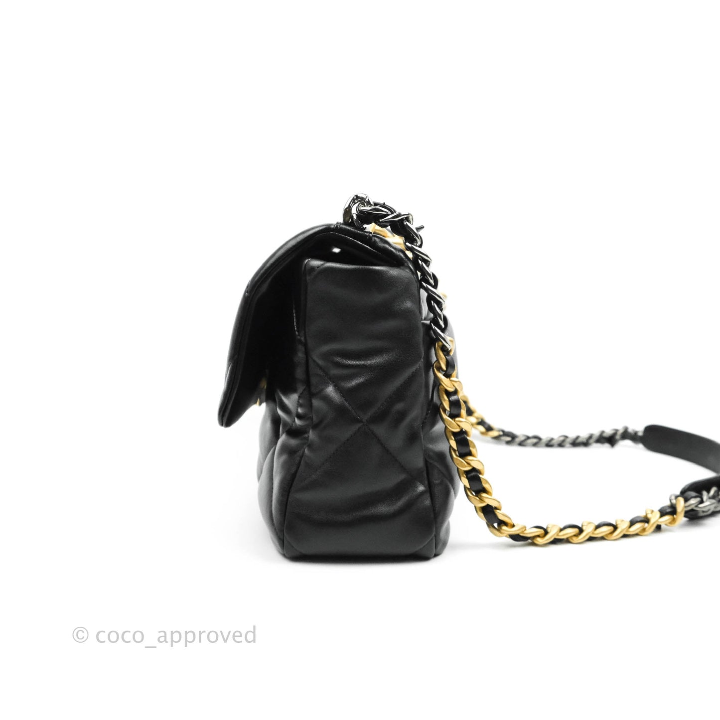 Chanel 19 Medium Black Mixed Hardware