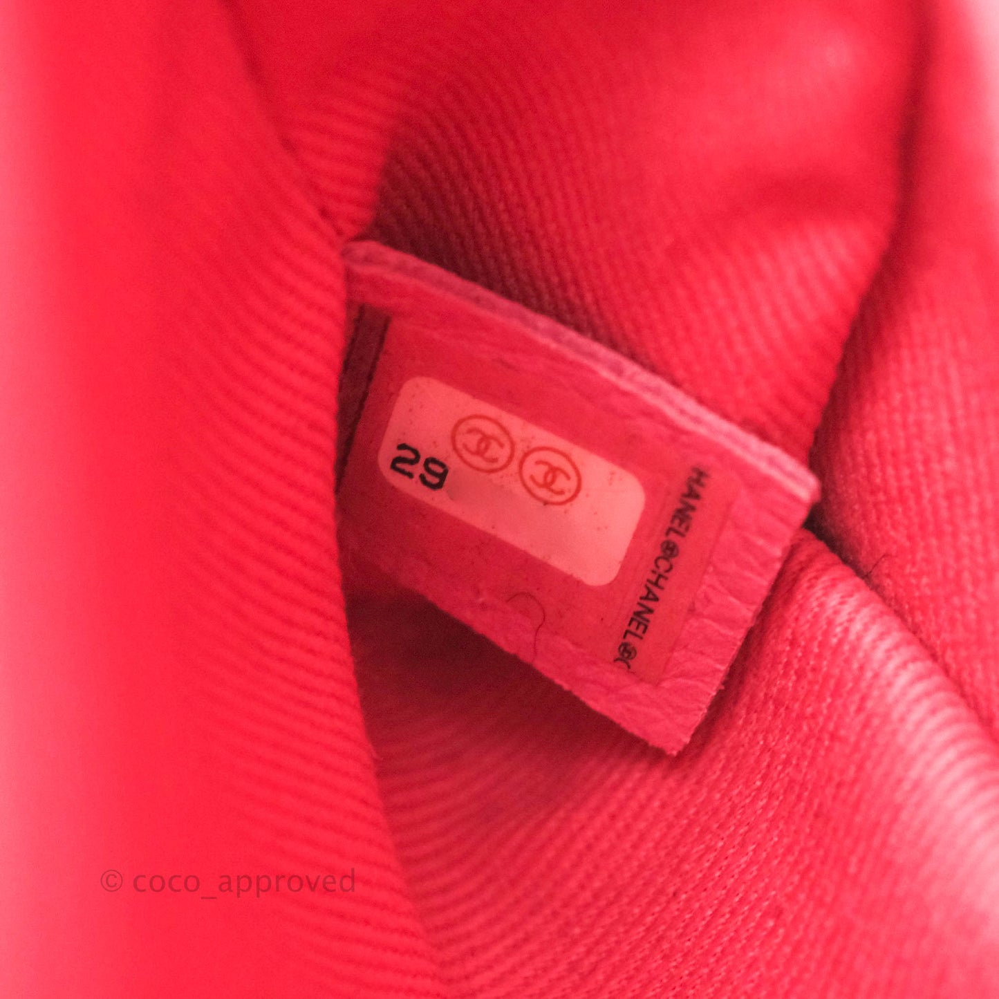 Chanel Mini (Small) Coco Handle Chevron Pink Caviar Gold Hardware