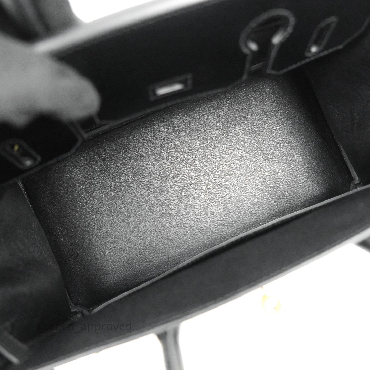Hermès Birkin 30 Black Box Calfskin Gold Hardware