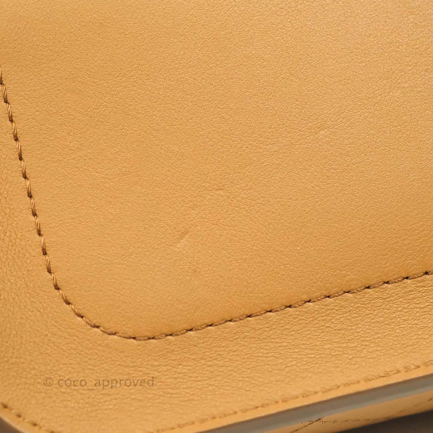 Chanel Quilted Flap With Coin Purse Caramel Calfskin Aged Gold Hardware 19K
