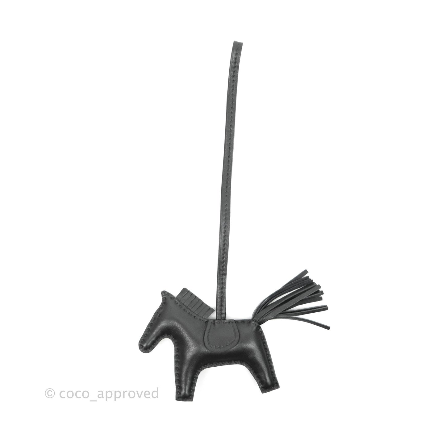 Hermès Rodeo Bag Charm So Black PM