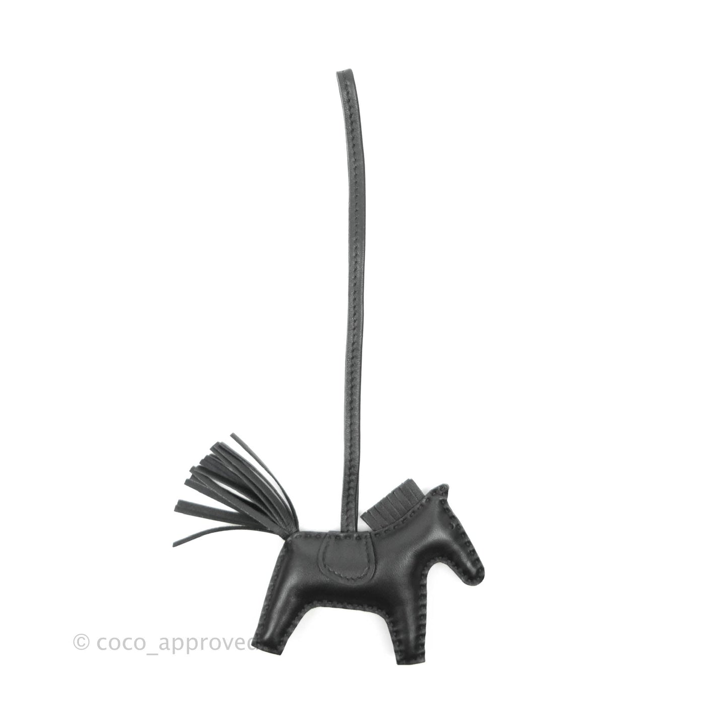 Hermès Rodeo Bag Charm So Black PM