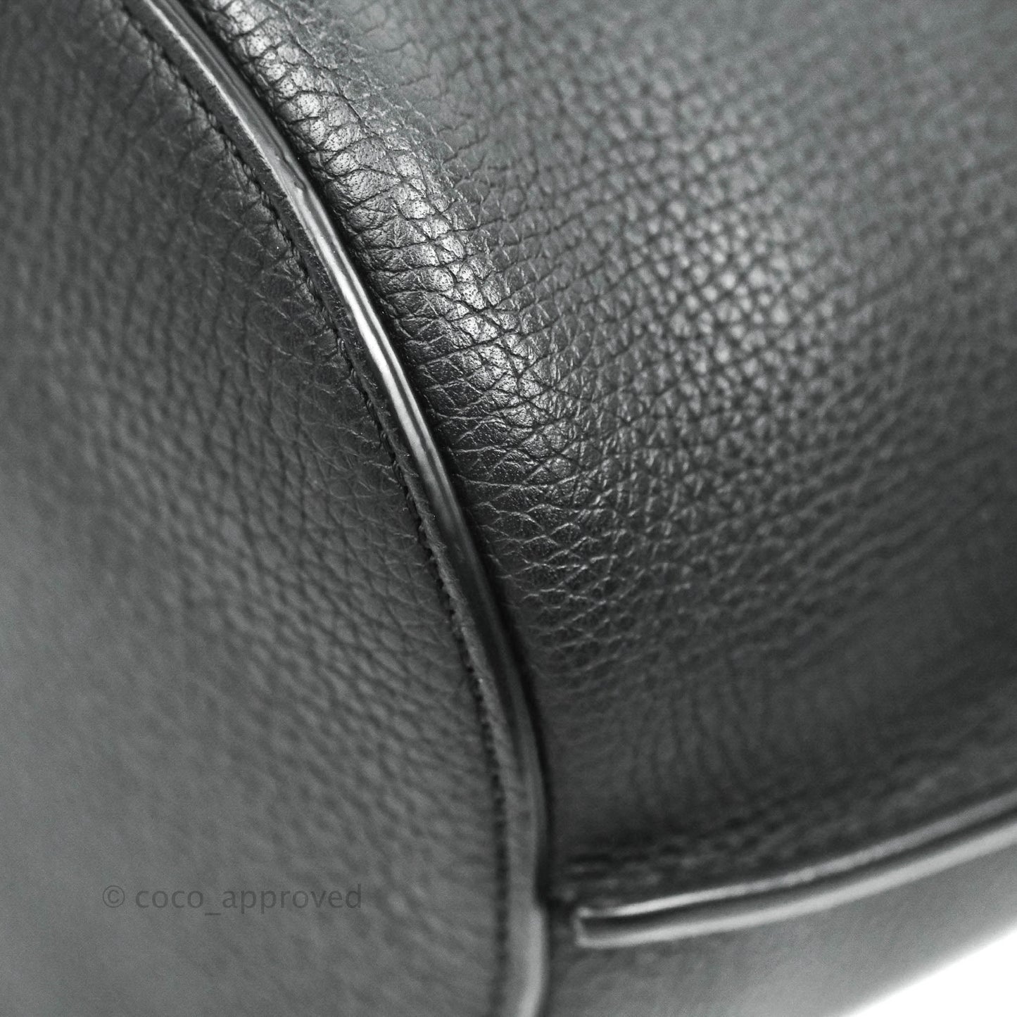 Celine Big Bag Nano Bucket Black Grained Calfskin