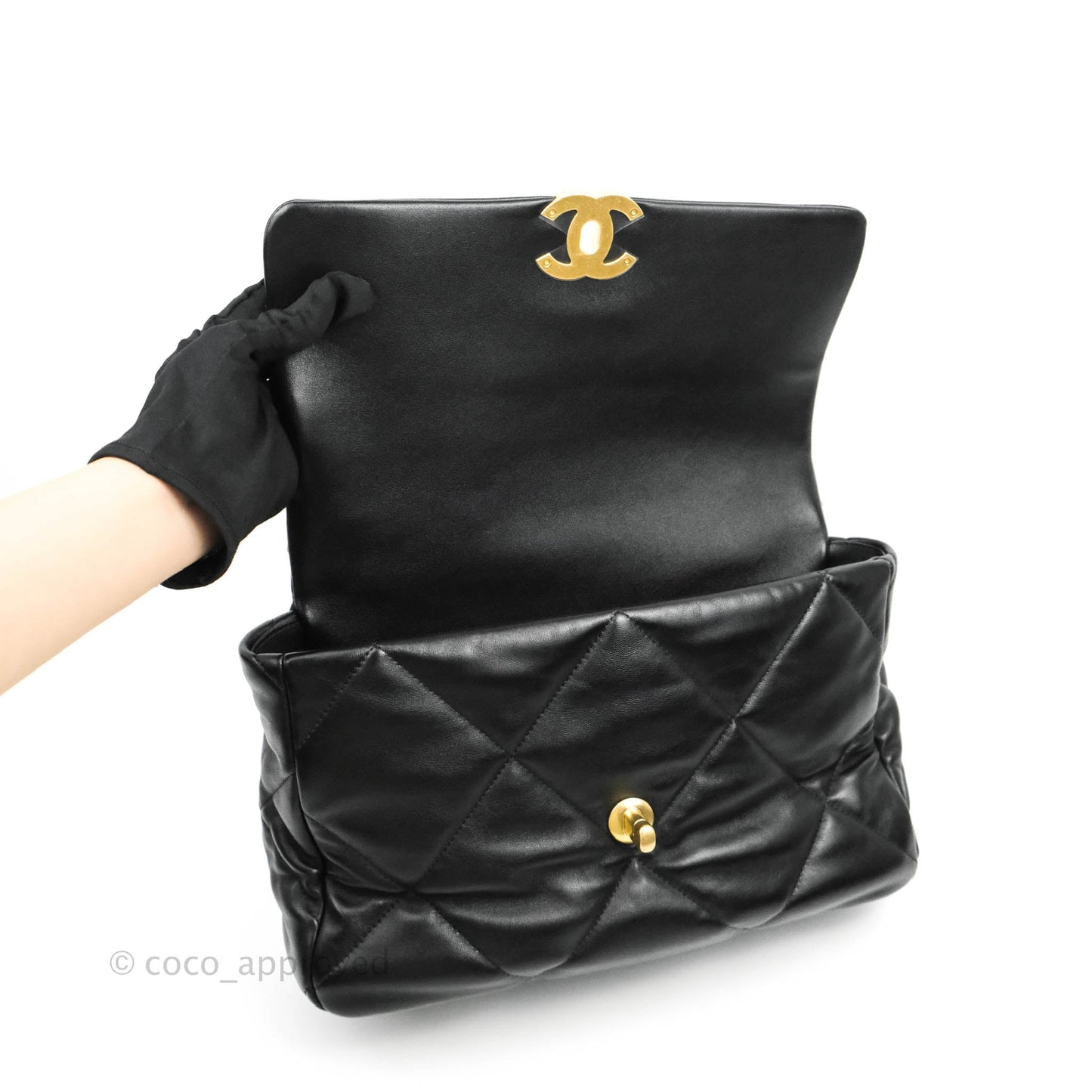 Chanel 19 Medium Black Mixed Hardware