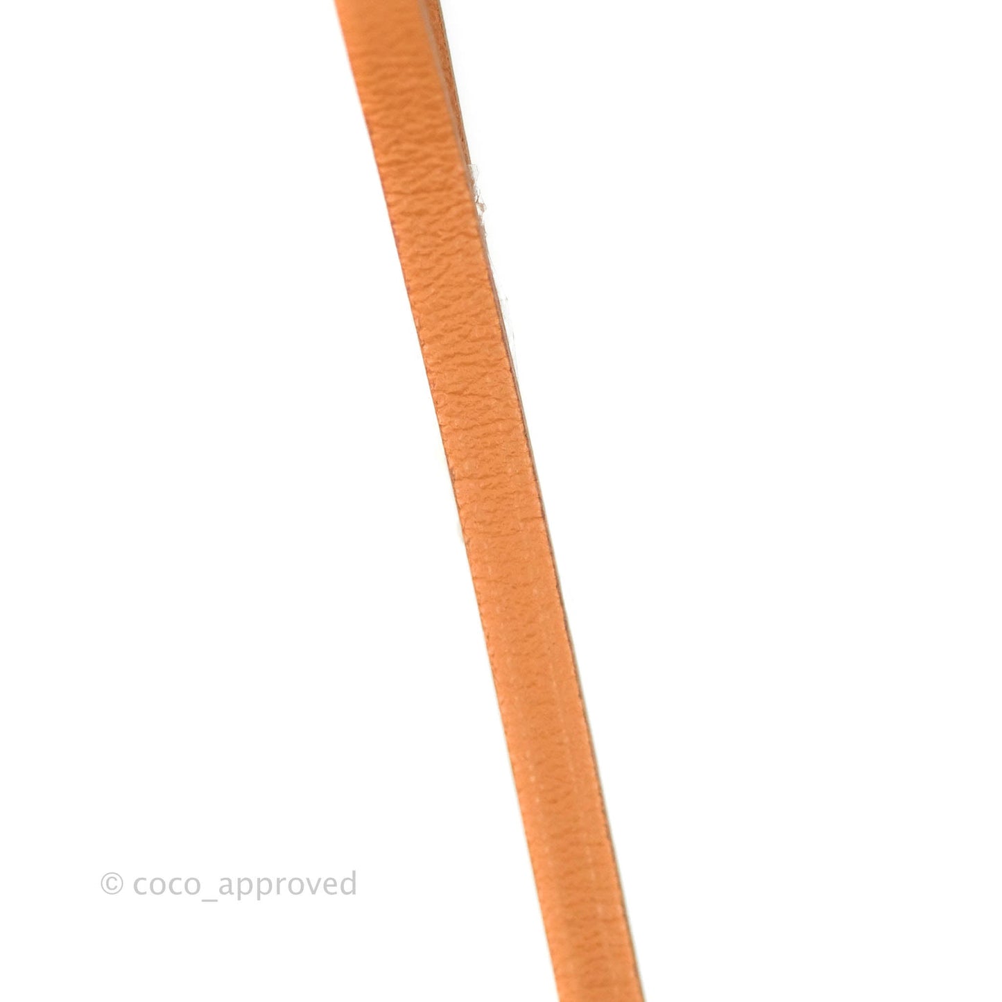Hermès Orange Shopping Bag Charm