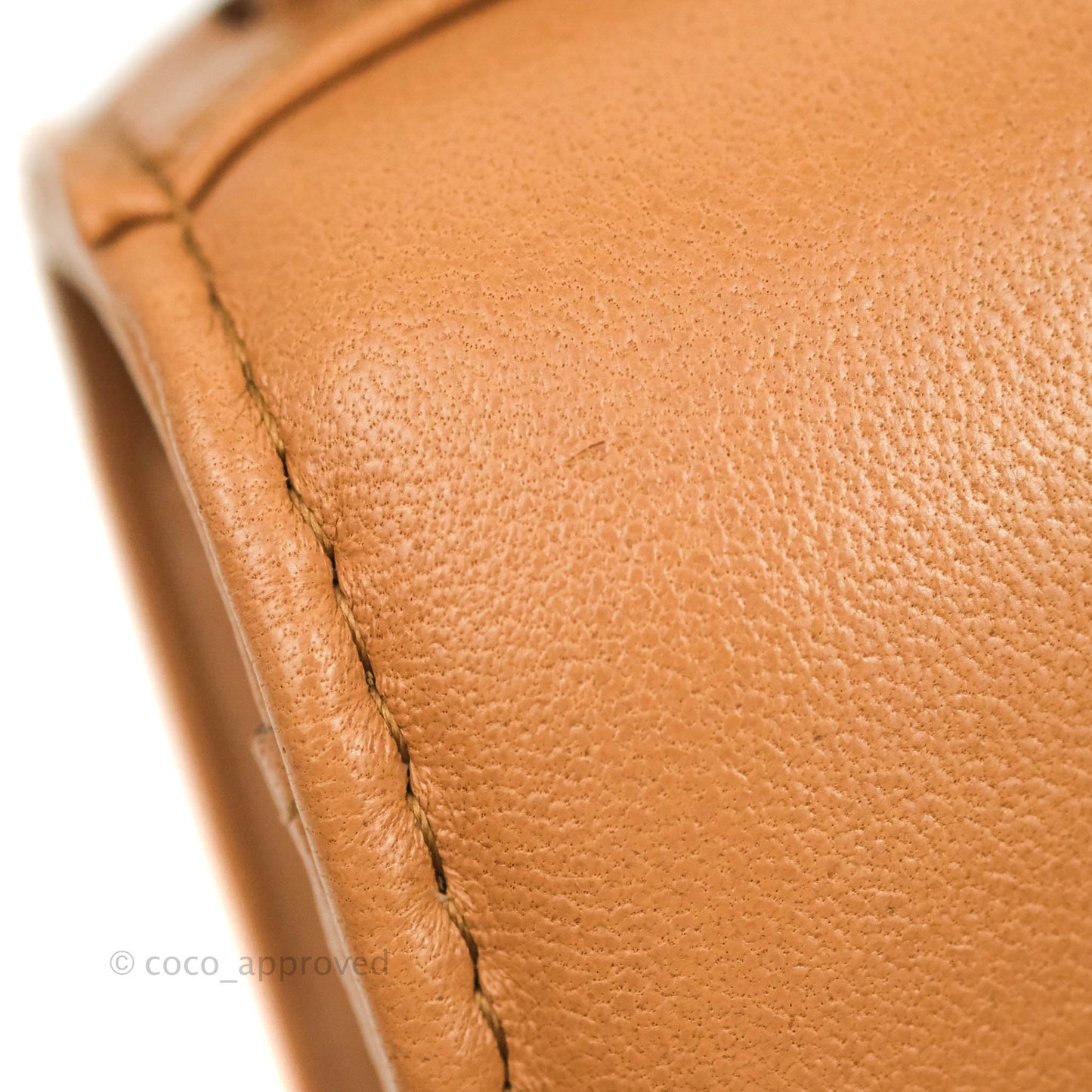 Chanel 19 Wallet on Chain WOC Dark Beige Caramel Lambskin Mixed Hardware 21K