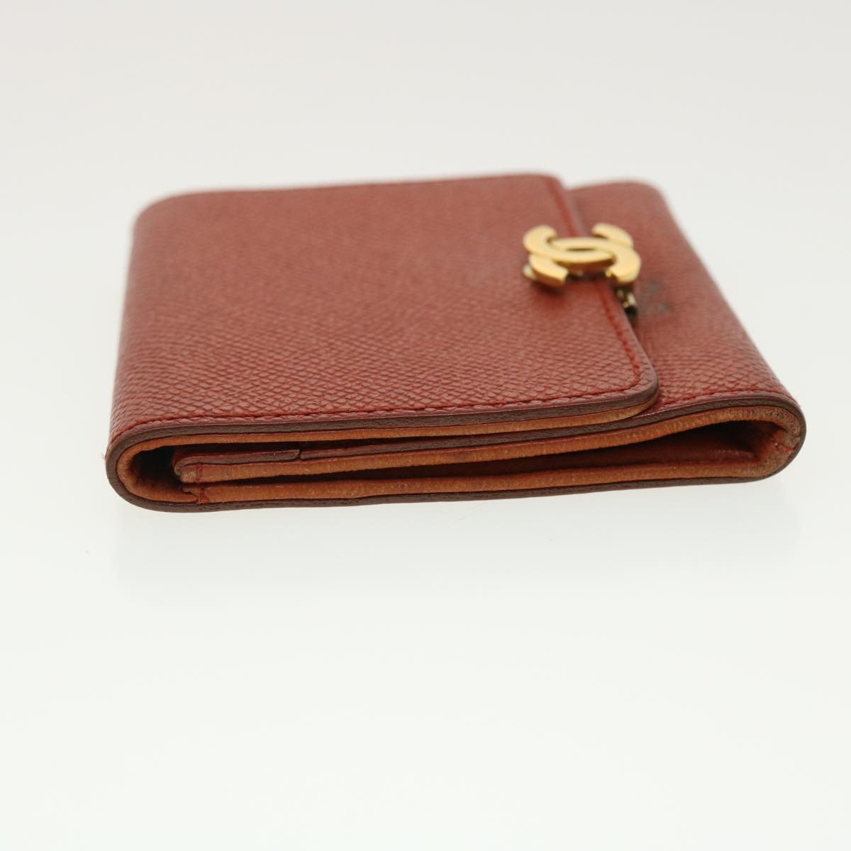 Luxury Chanel Coin Purse Caviar Skin Red CC  40052