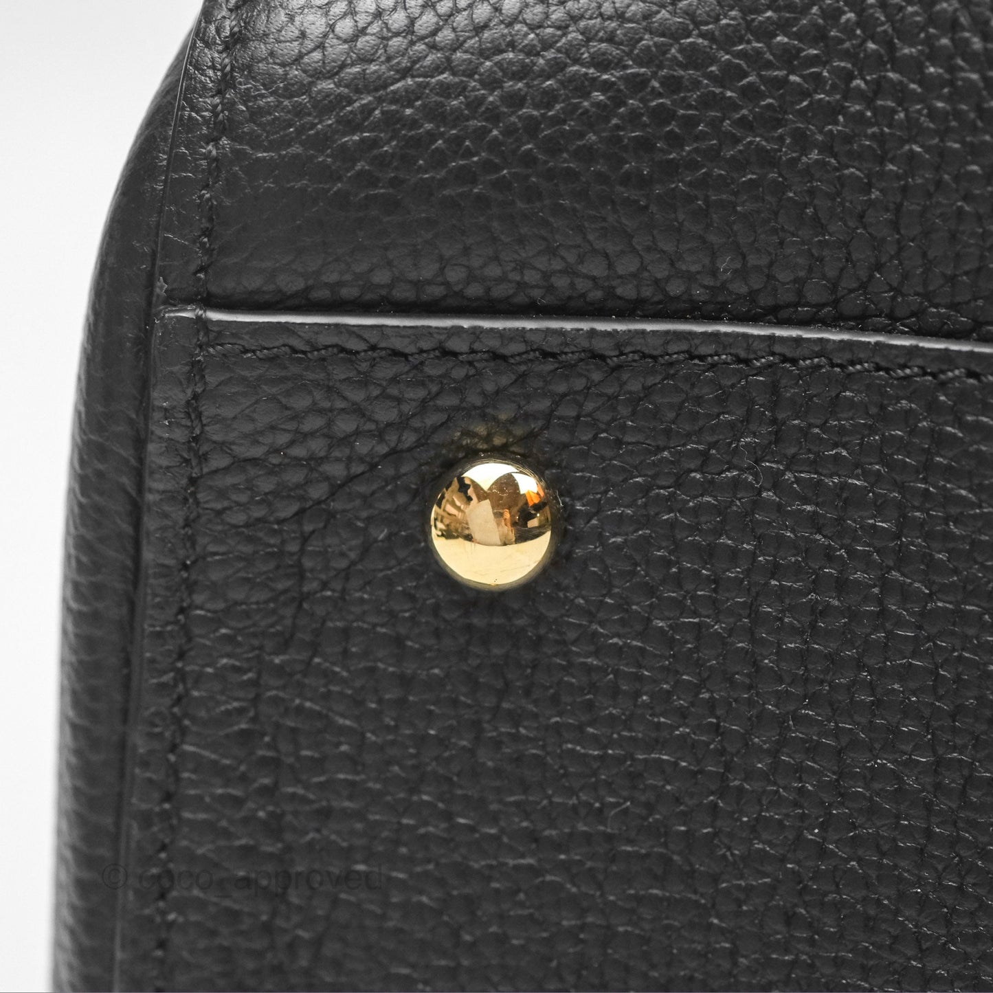 Chanel Small Neo Executive Tote Bag Black Grained Calfskin