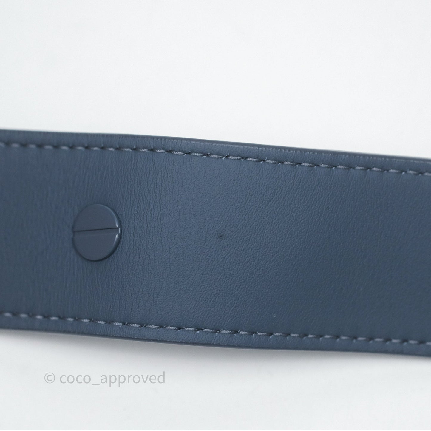 Christian Dior Small My ABCDior Lady Dior UltraMatte Calfskin Cannage Dark Blue