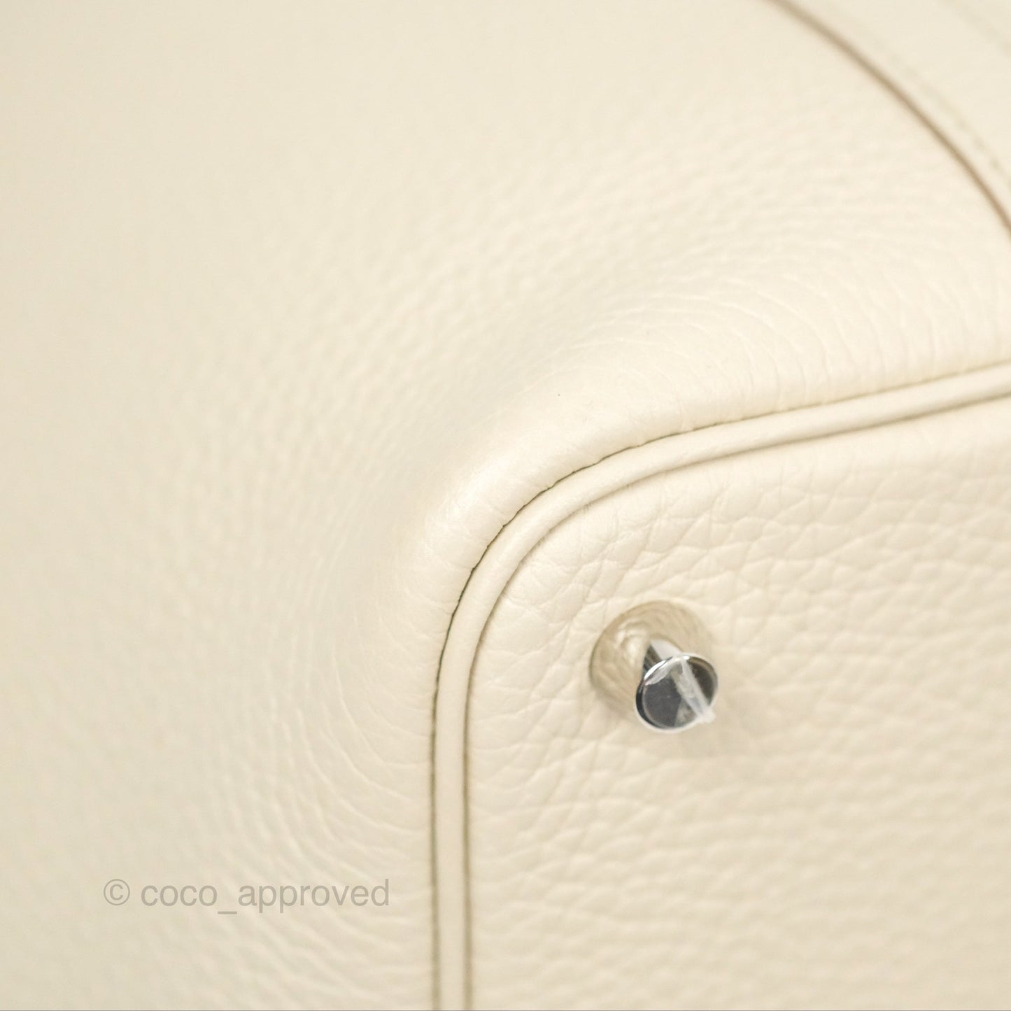 Hermès Picotin 18 Beton Clemence Palladium Hardware